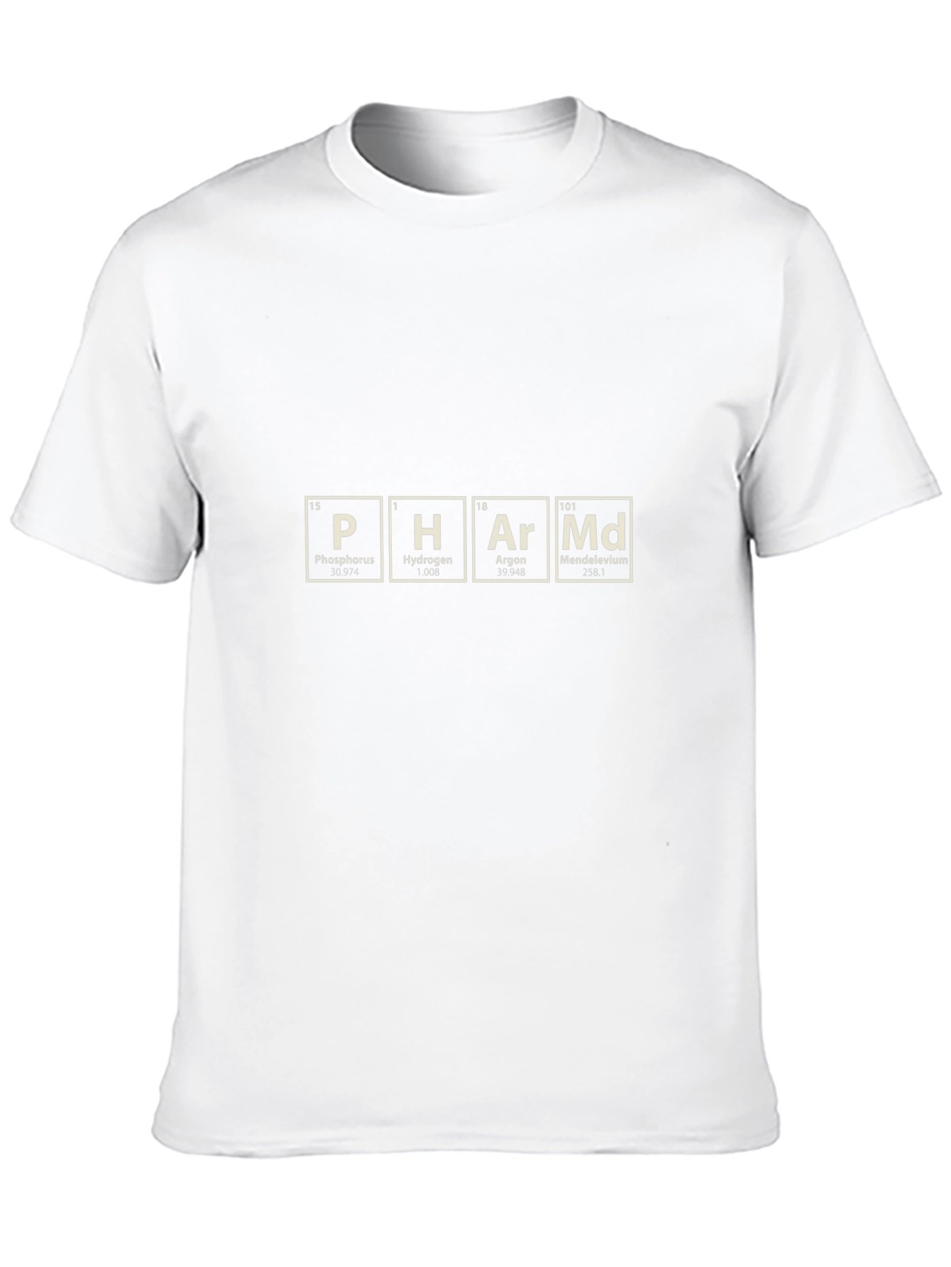 Periodic Table PHArMd Funny Science T-Shirt