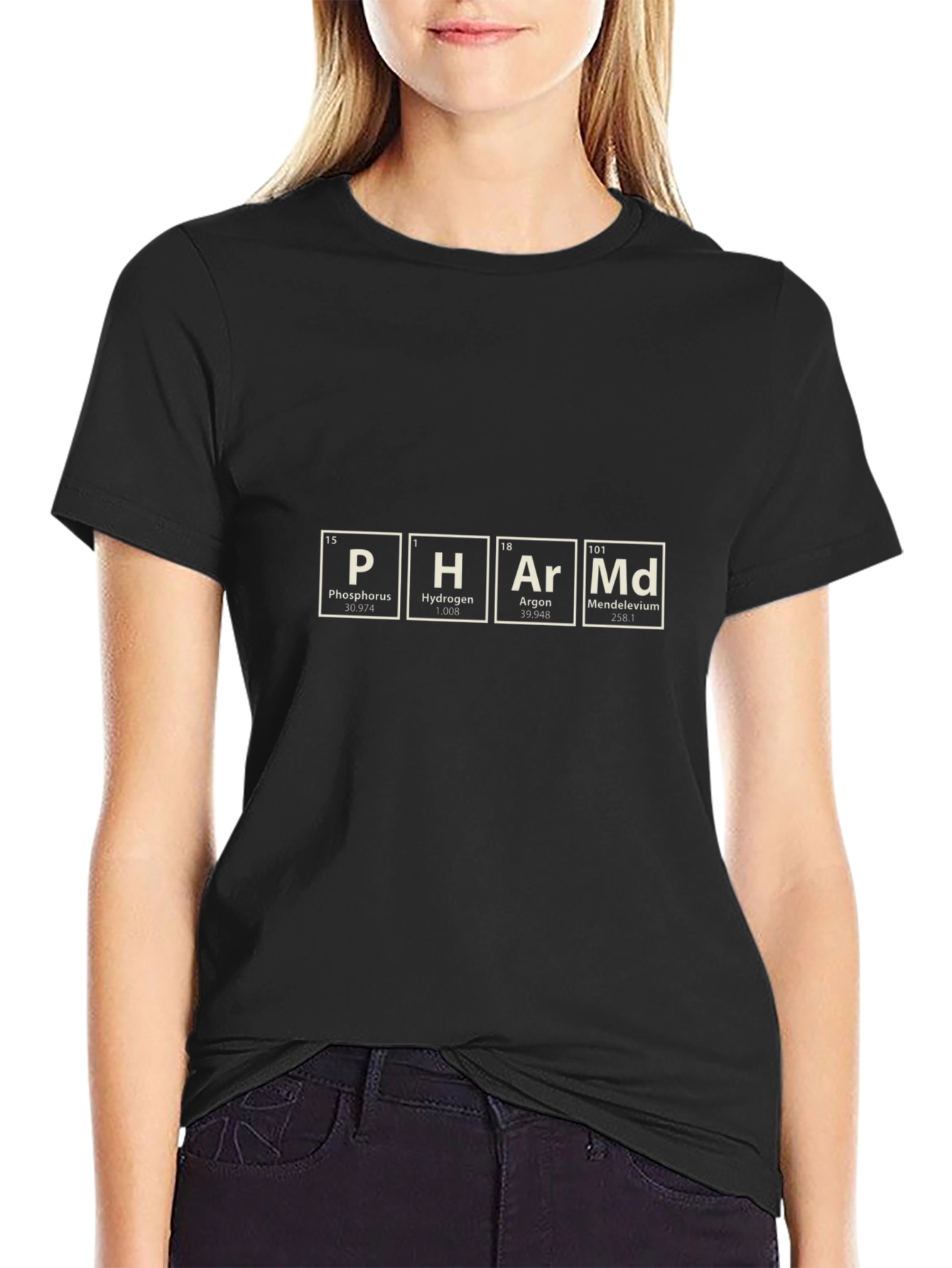 Periodic Table PHArMd Funny Science T-Shirt