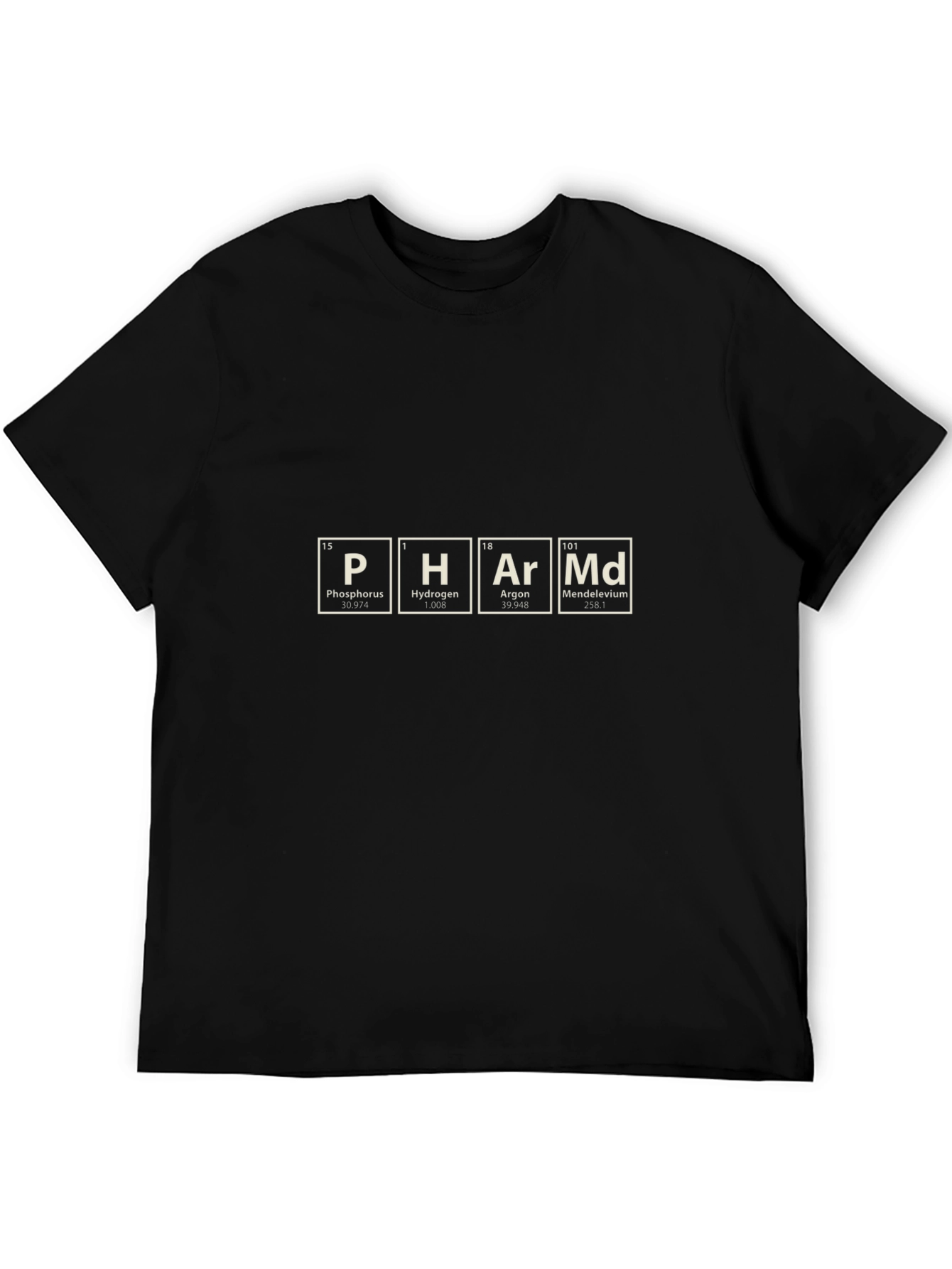 Periodic Table PHArMd Funny Science T-Shirt