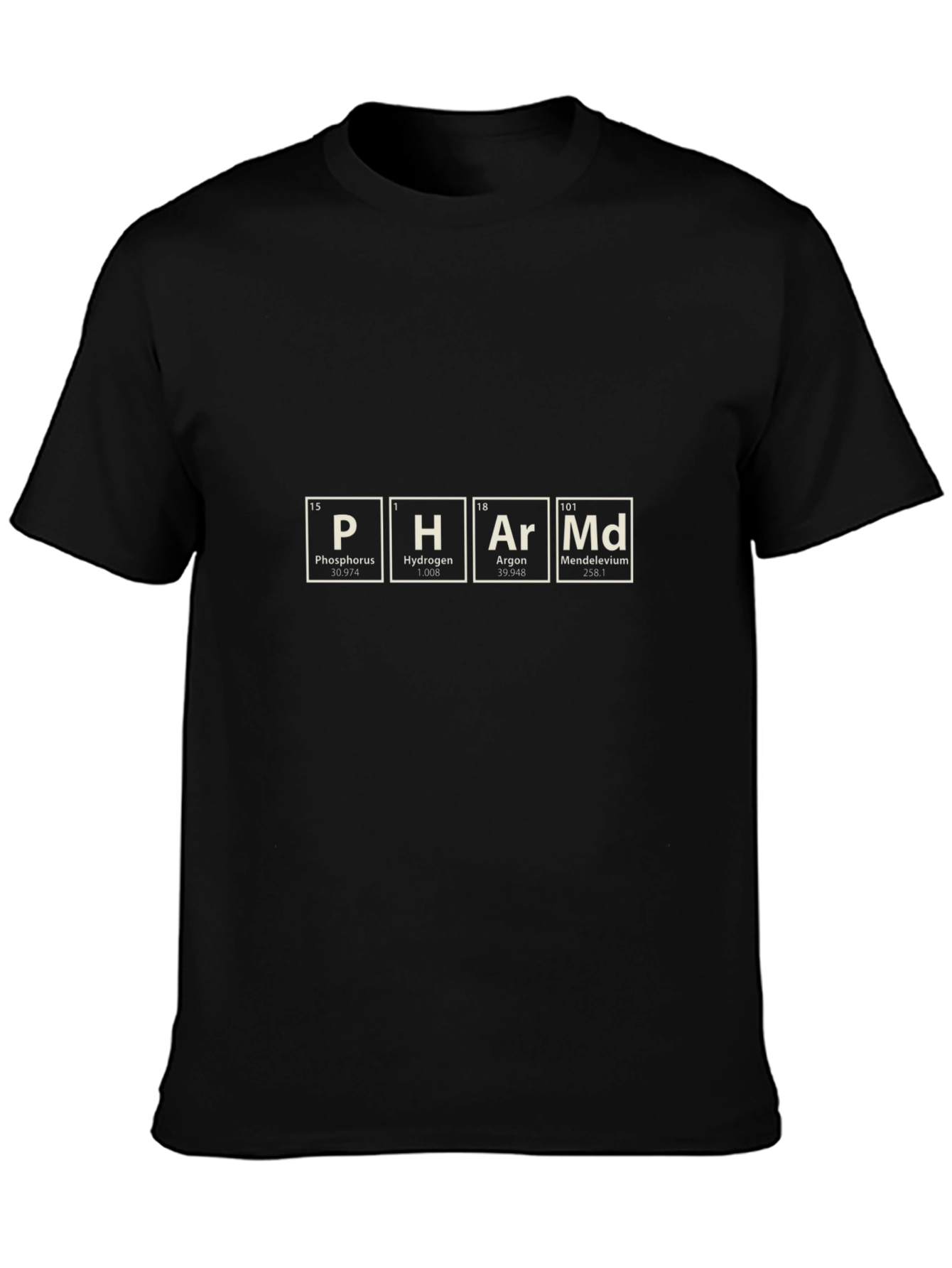 Periodic Table PHArMd Funny Science T-Shirt
