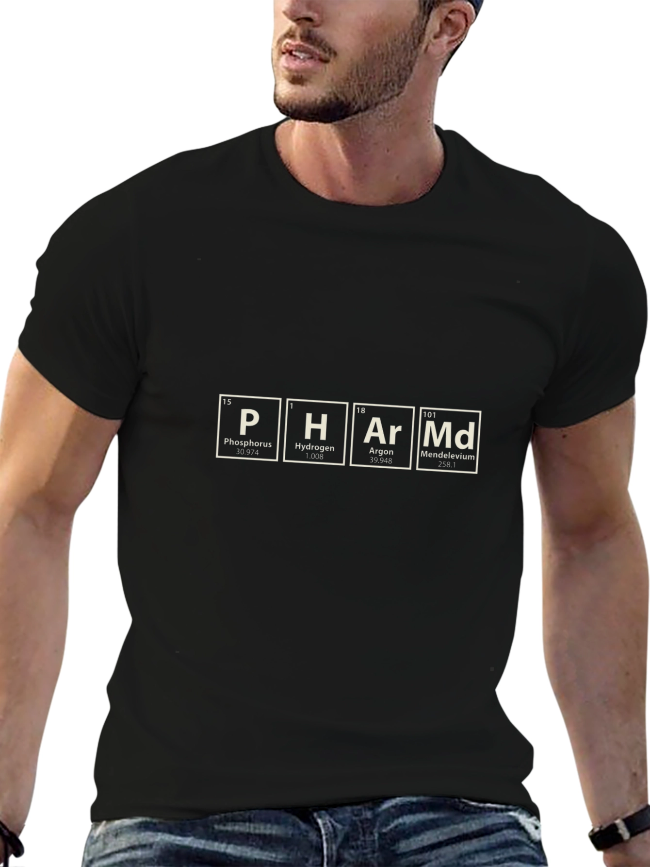 Periodic Table PHArMd Funny Science T-Shirt