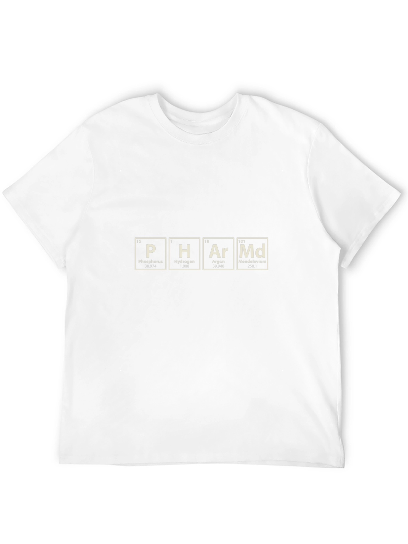 Periodic Table PHArMd Funny Science T-Shirt