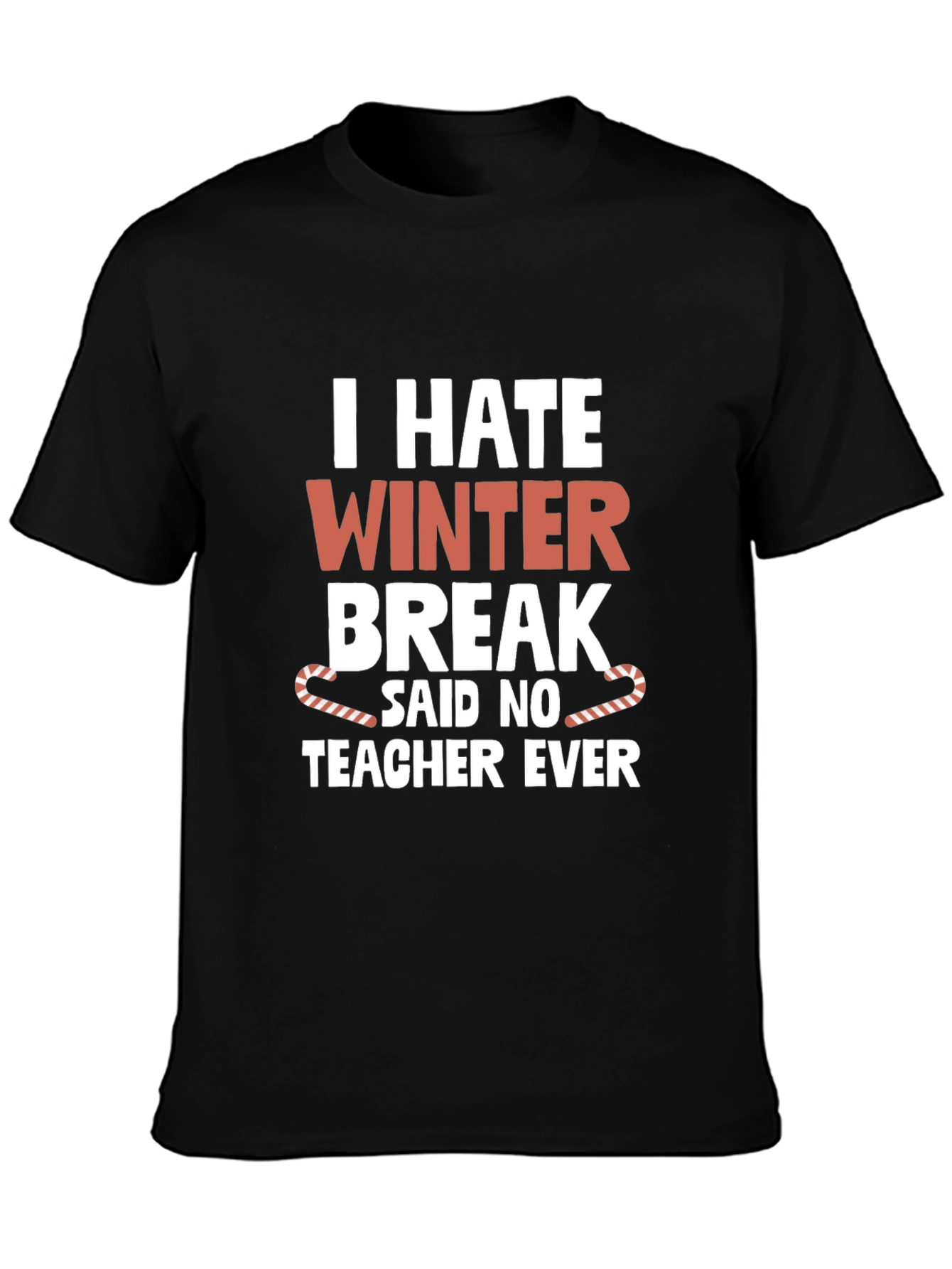 I Hate Winter Break Teacher T-Shirt