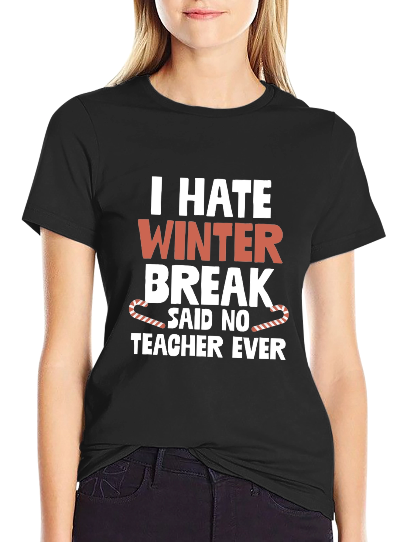 I Hate Winter Break Teacher T-Shirt