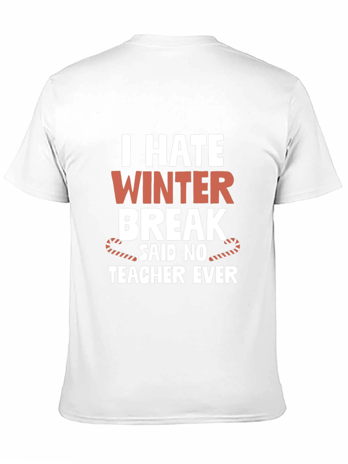 I Hate Winter Break Teacher T-Shirt