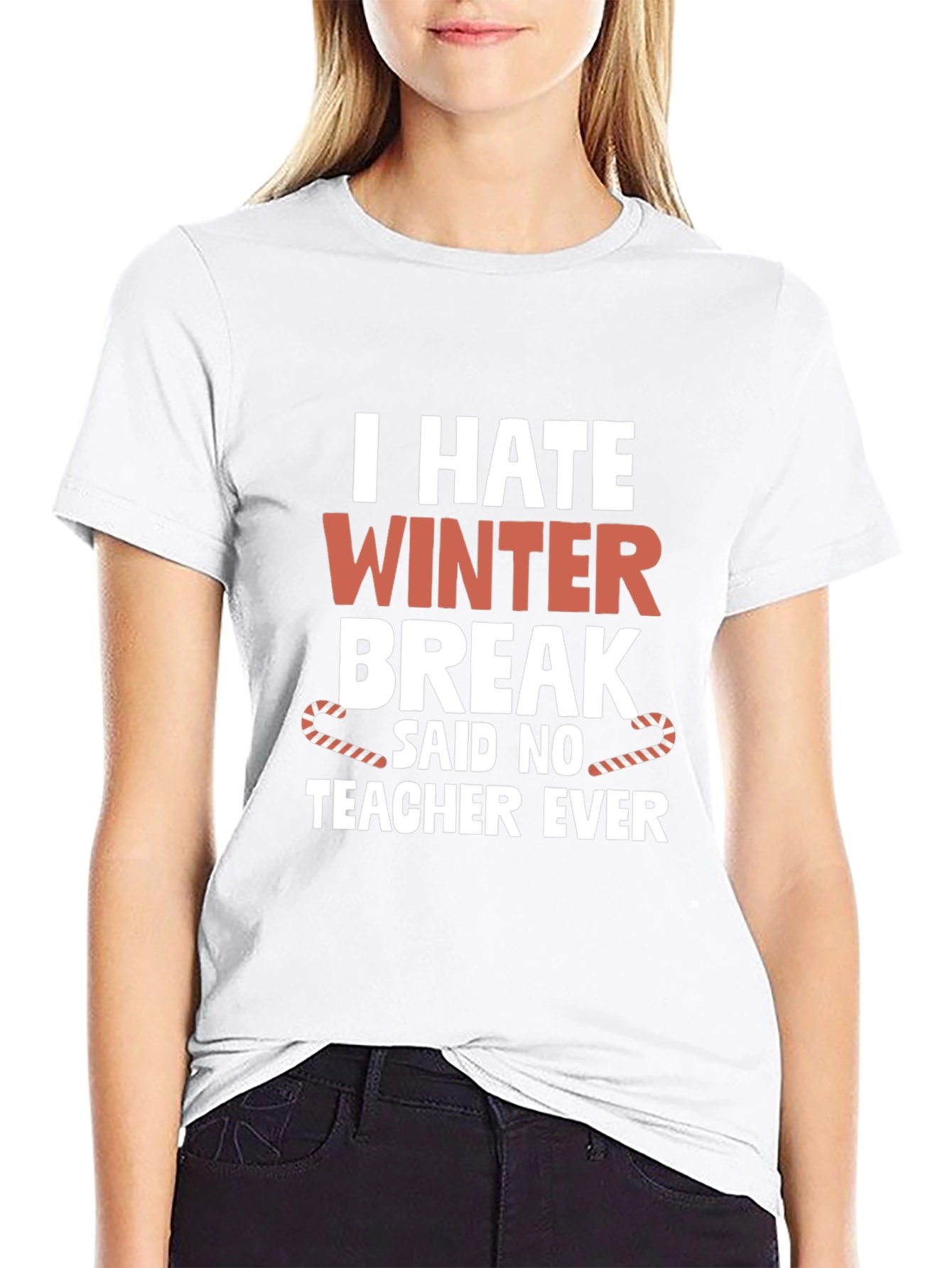 I Hate Winter Break Teacher T-Shirt