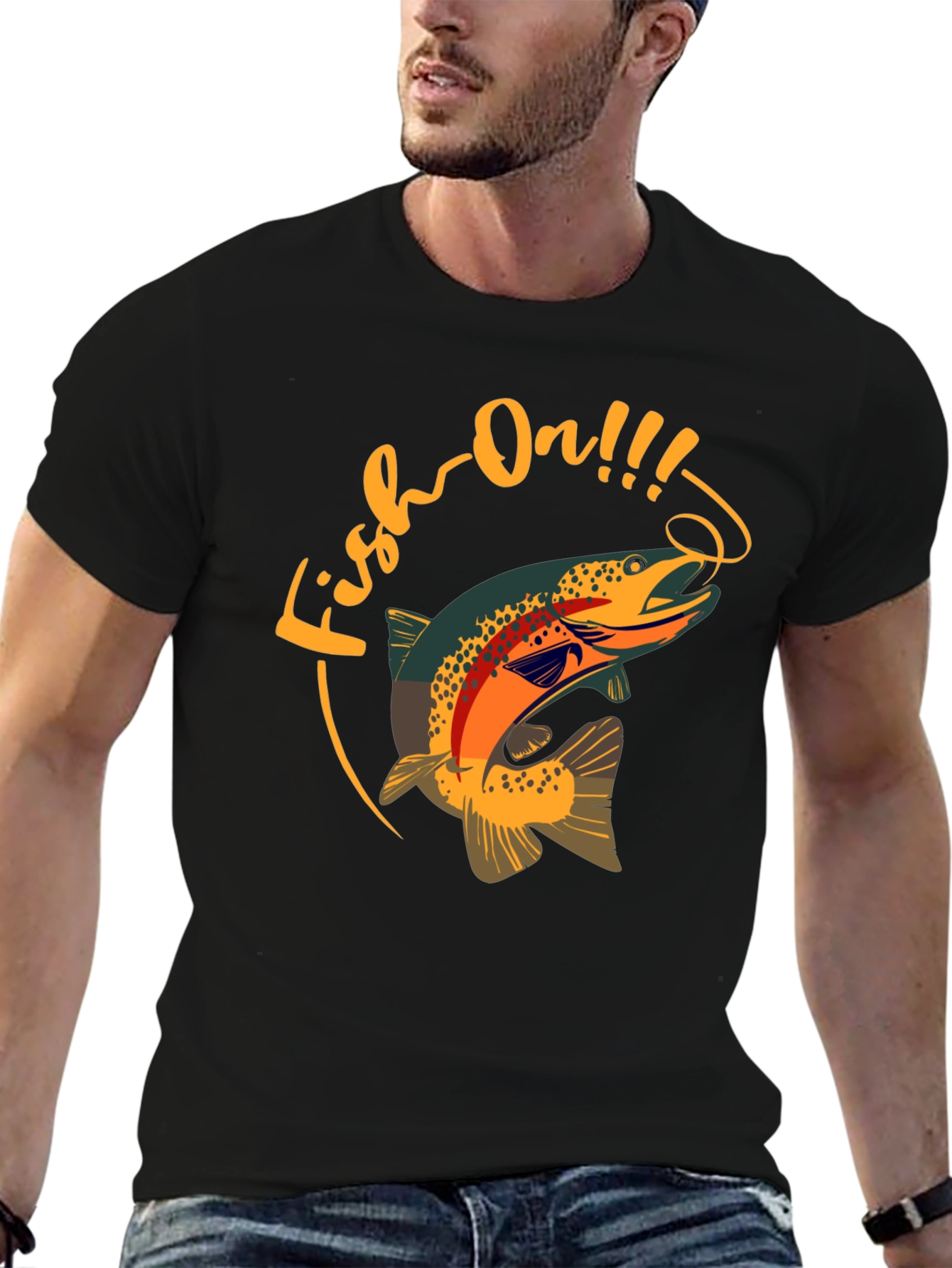 Fishing T-Shirt - Fish On!