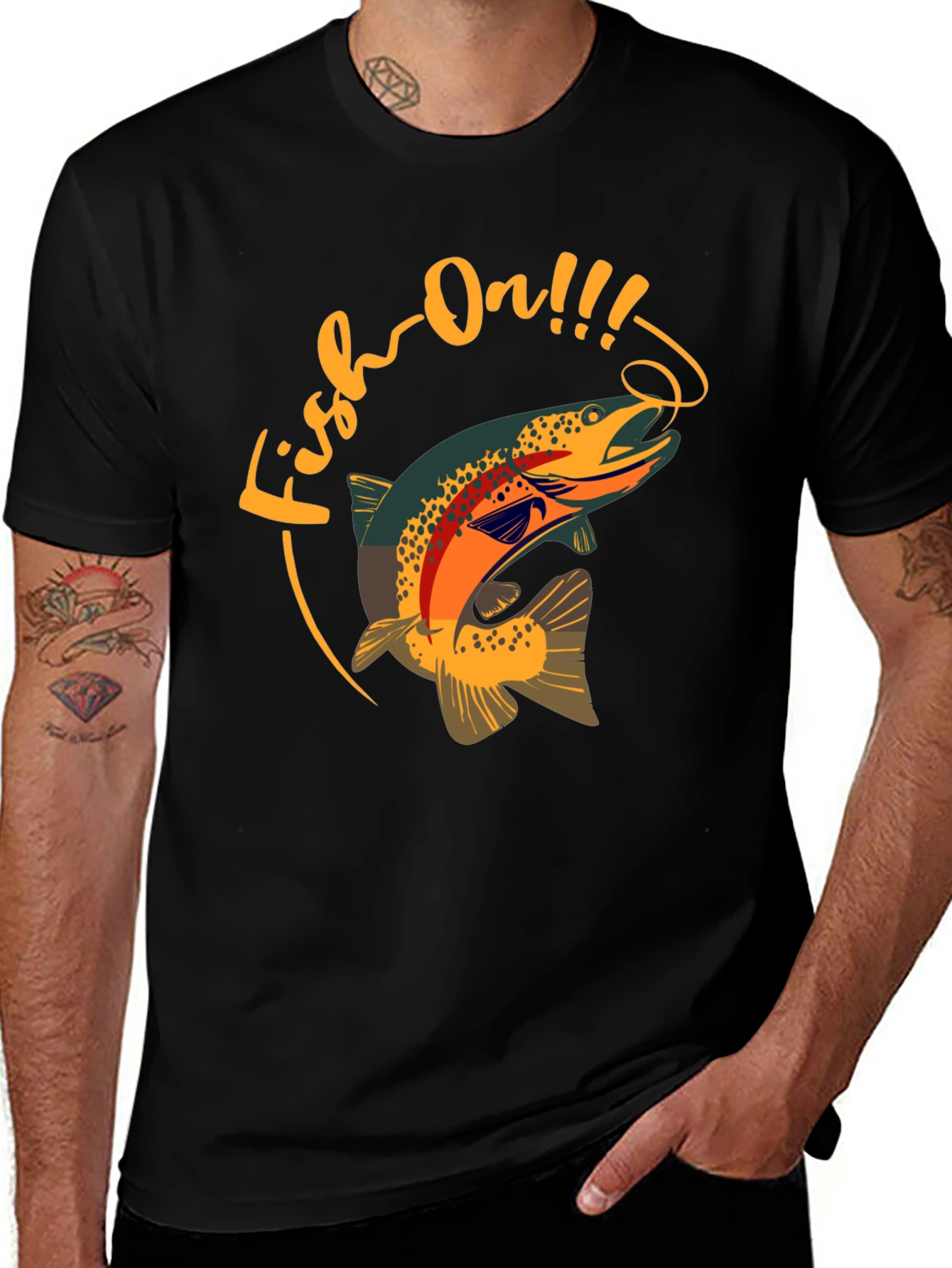 Fishing T-Shirt - Fish On!
