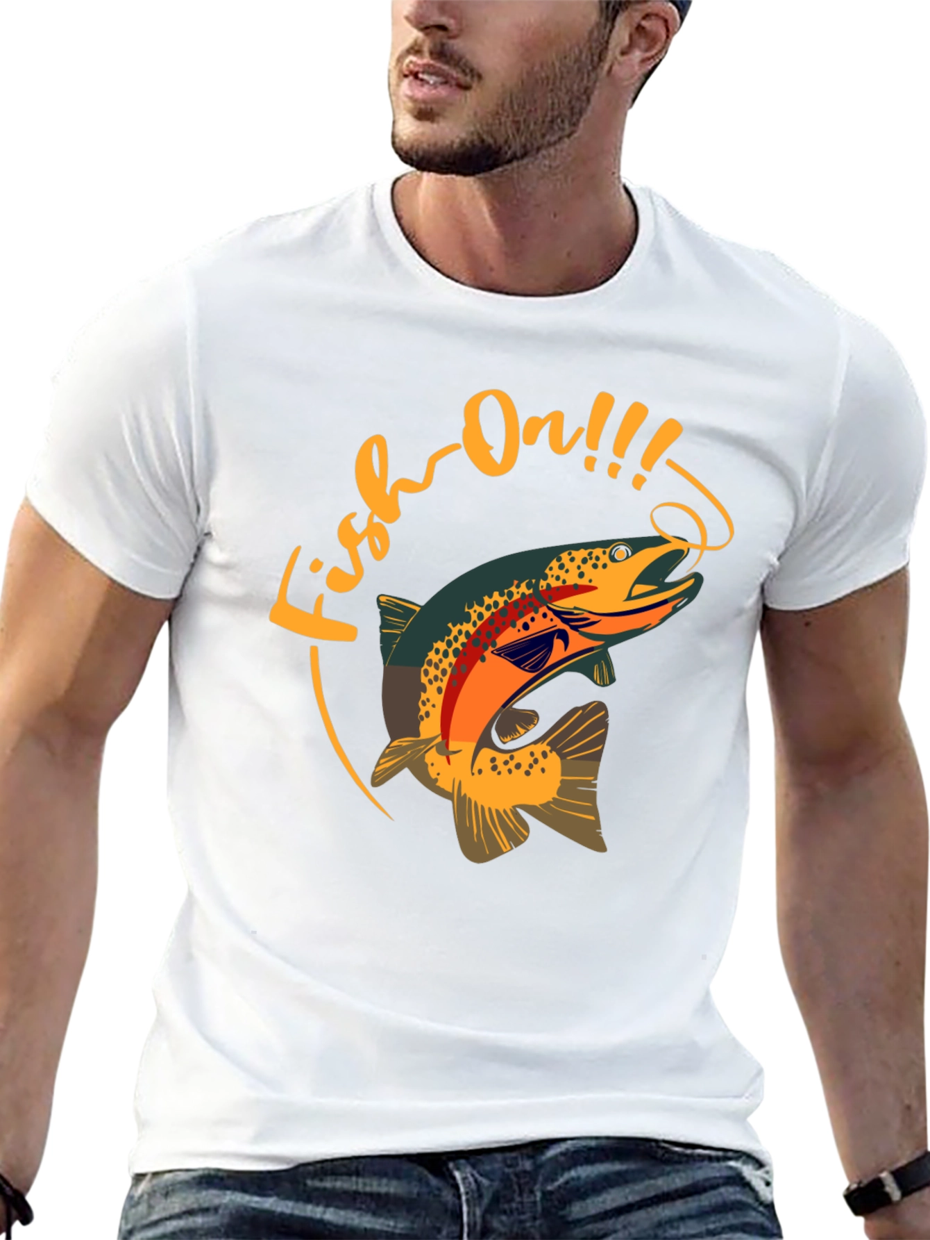 Fishing T-Shirt - Fish On!