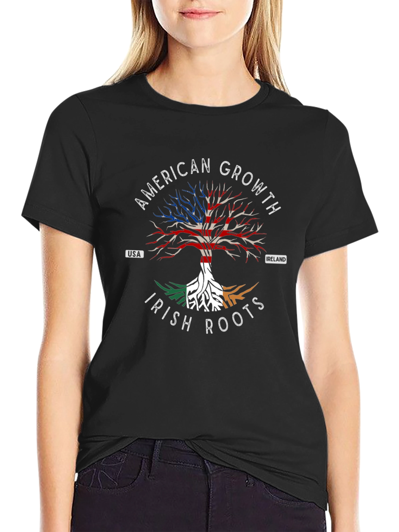 American Growth Irish Roots Graphic Tee