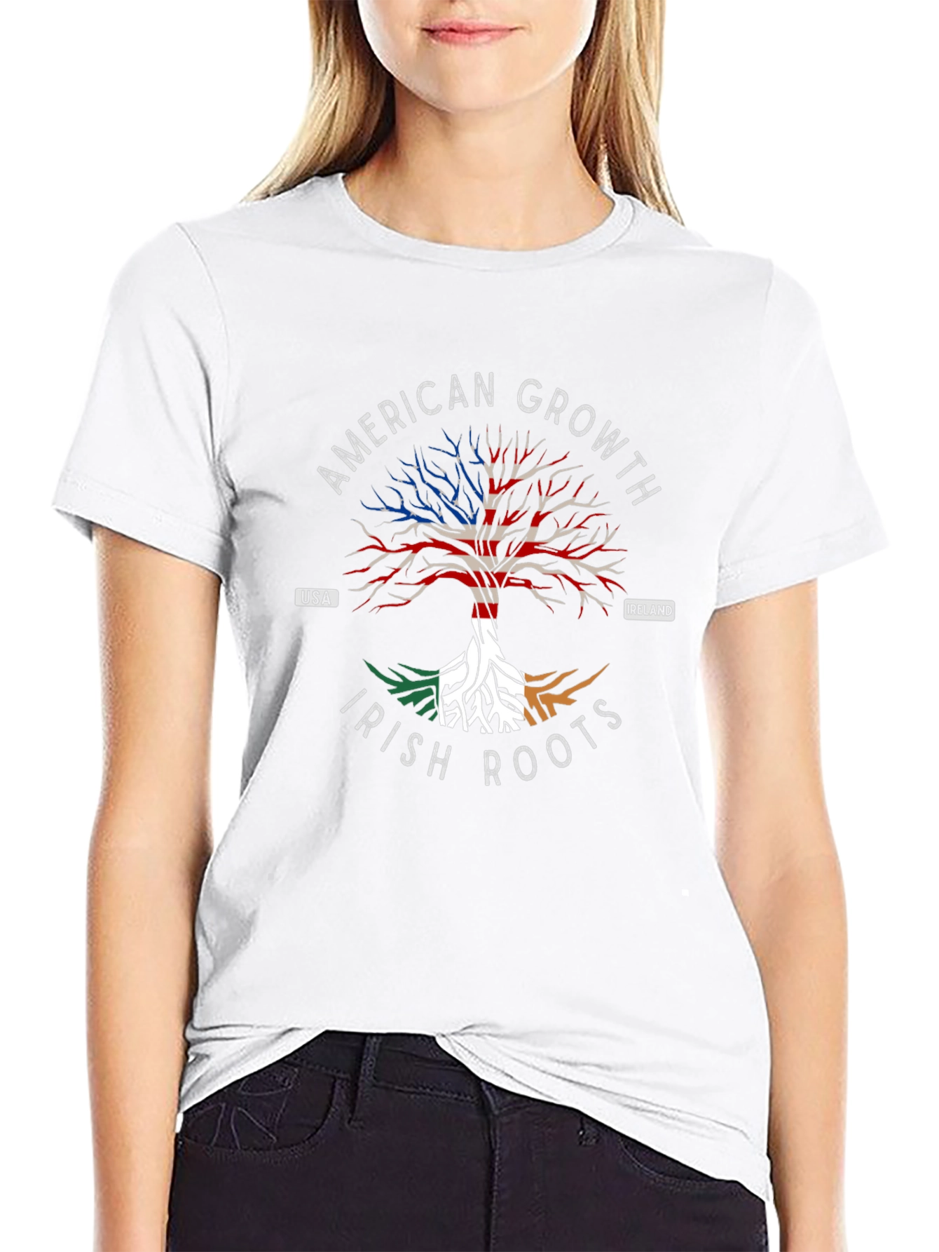 American Growth Irish Roots Graphic Tee