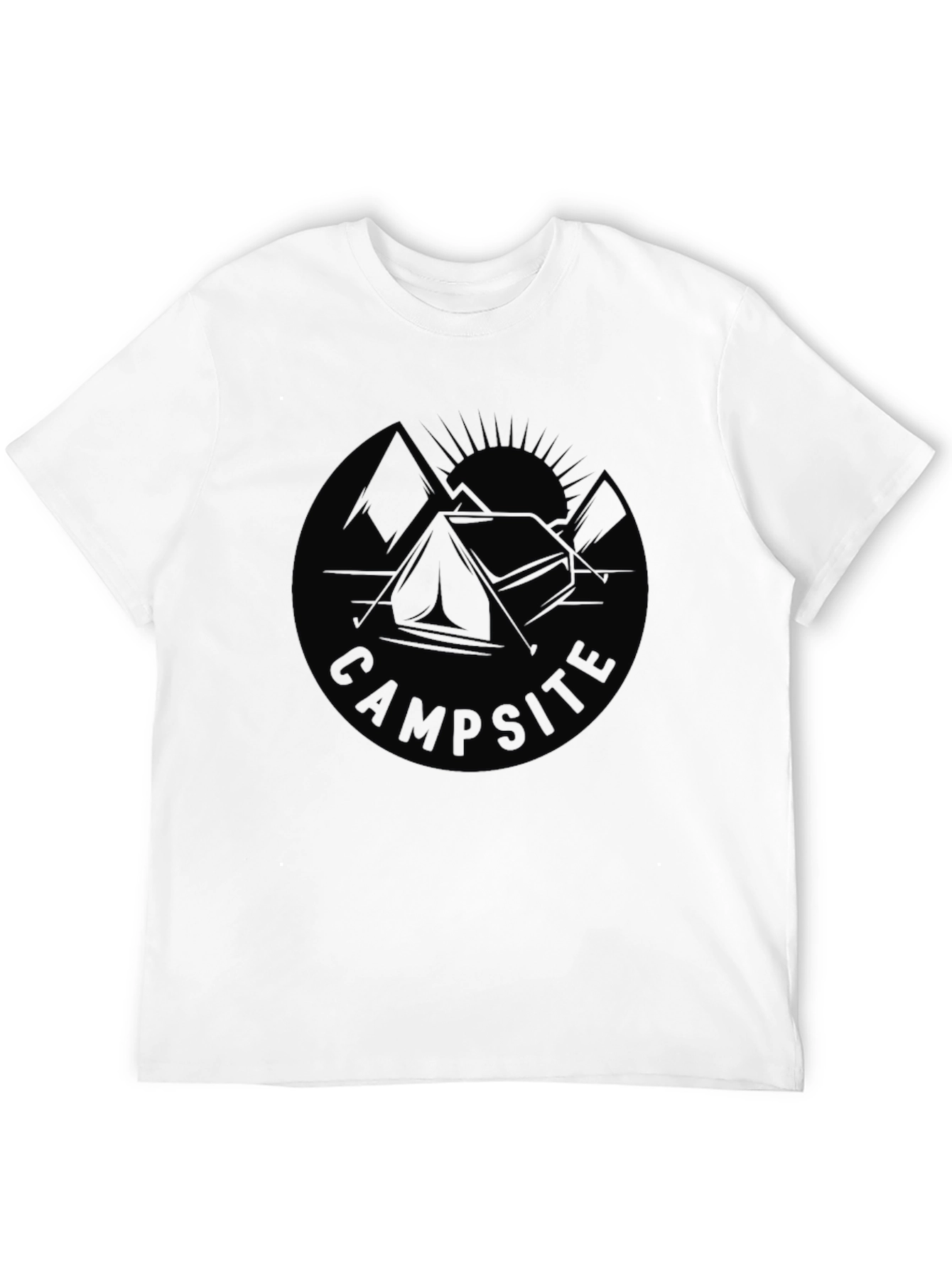 Campsite Adventure T-Shirt - Nature Inspired Graphic Tee