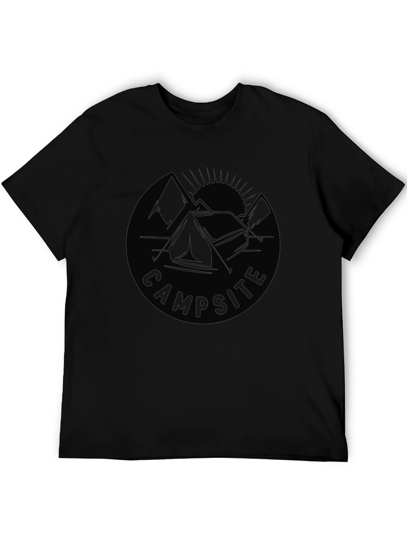 Campsite Adventure T-Shirt - Nature Inspired Graphic Tee