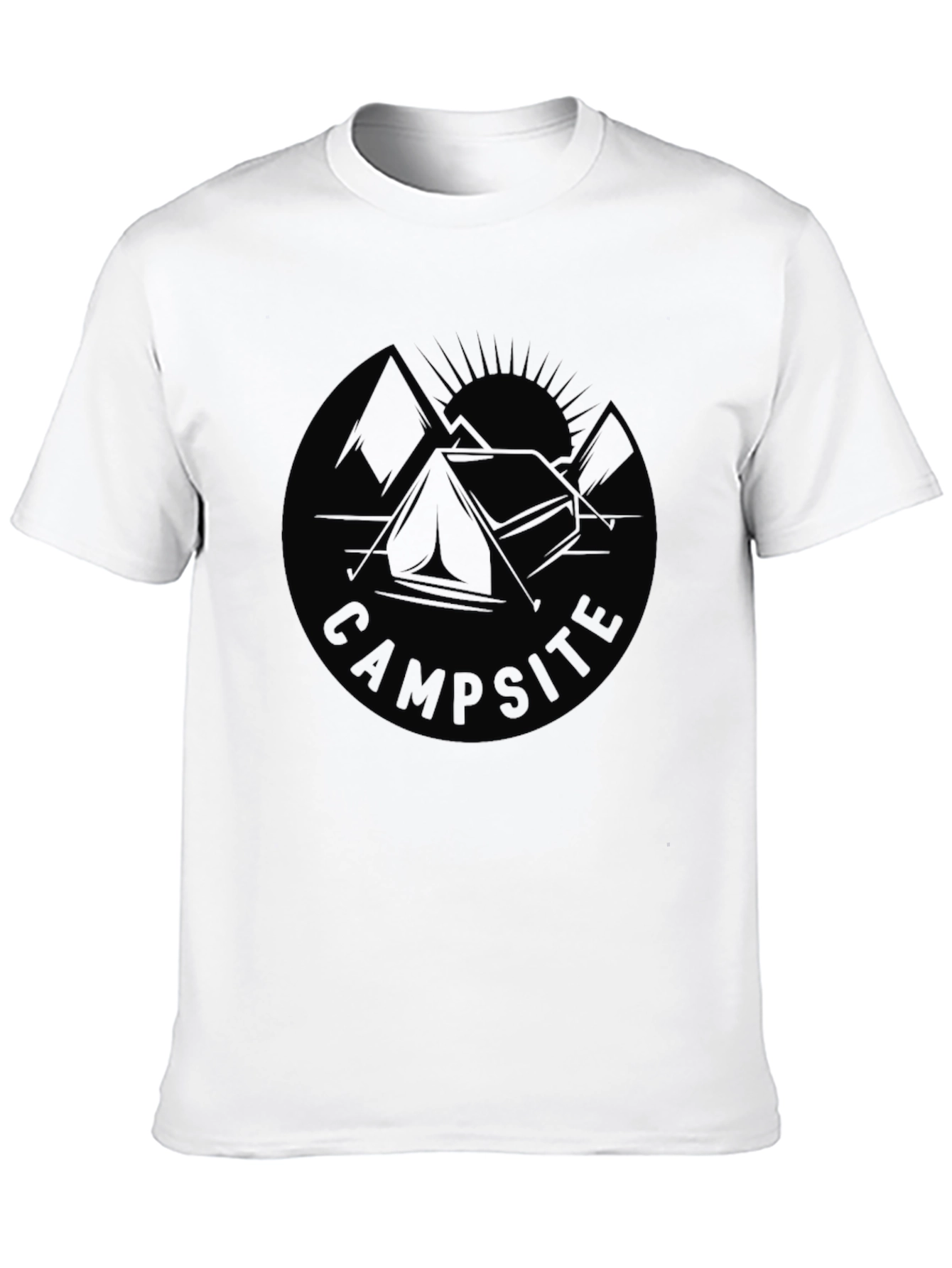 Campsite Adventure T-Shirt - Nature Inspired Graphic Tee