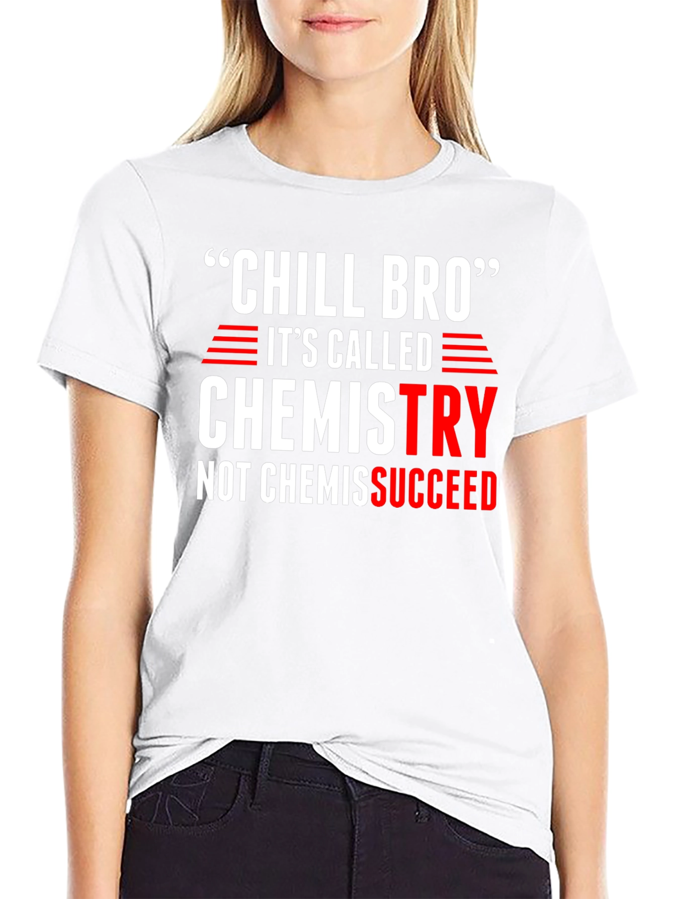 Chill Bro Chemistry Graphic T-Shirt