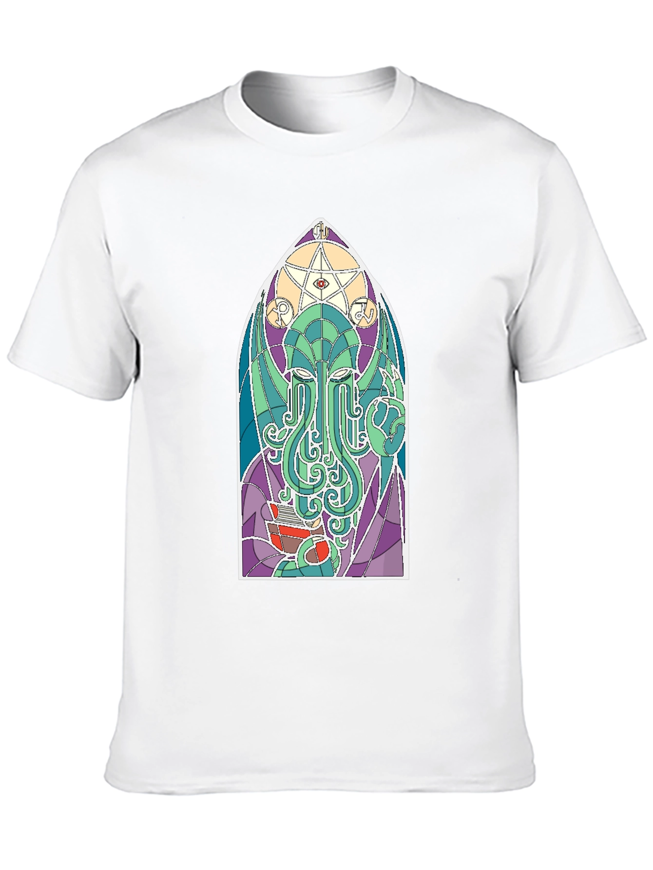 Cthulhu Stained Glass T-Shirt