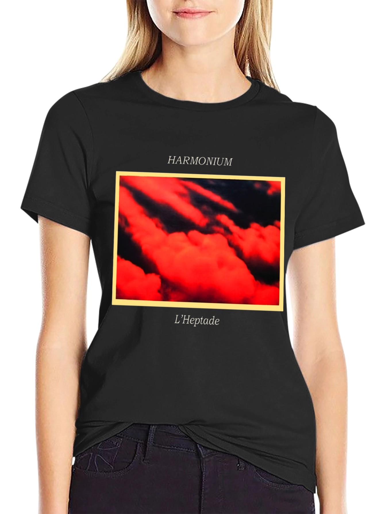 Harmonium LHeptade Graphic Tee - Black