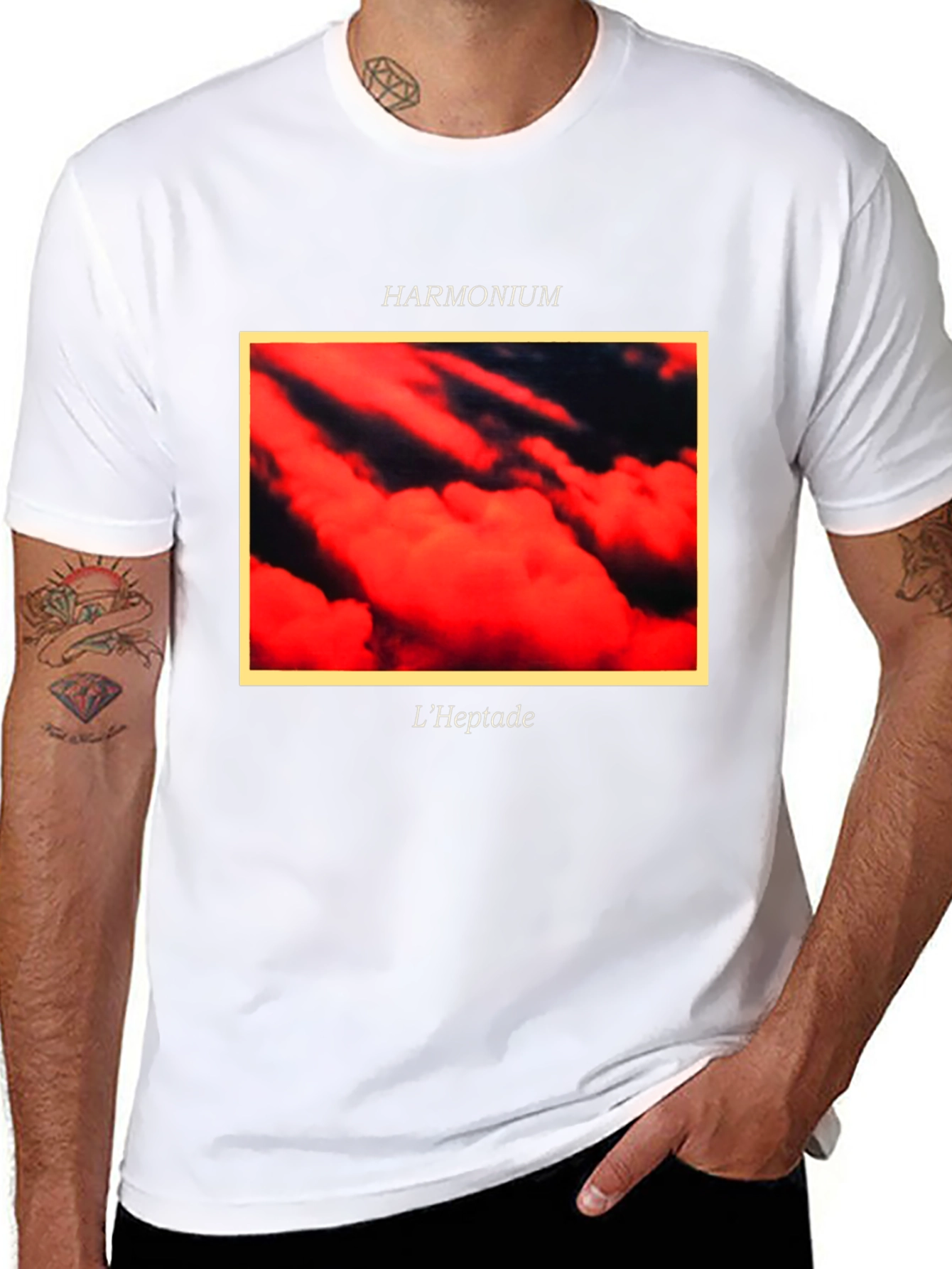 Harmonium LHeptade Graphic Tee - Black