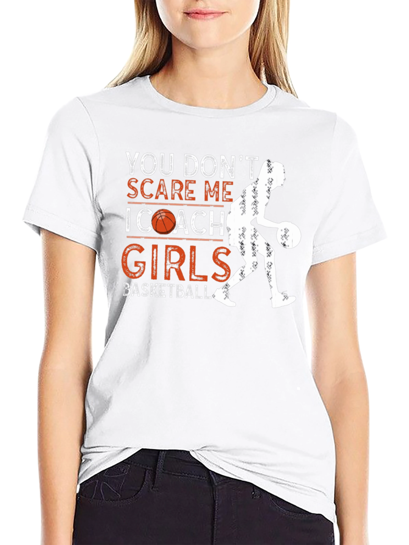 Girls Basketball Coach T-Shirt