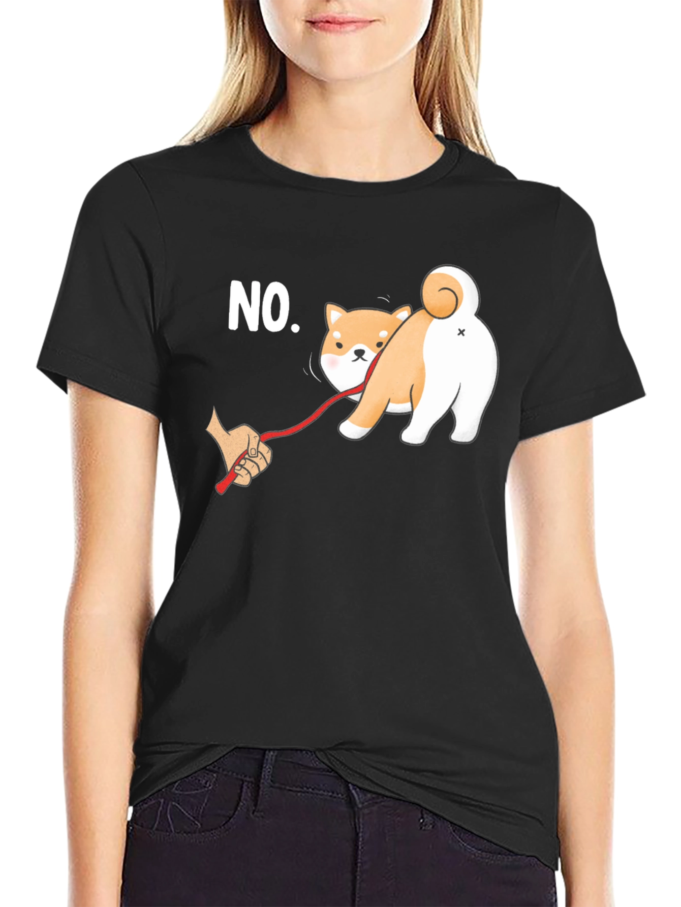Funny Shiba Inu No Dog T-Shirt