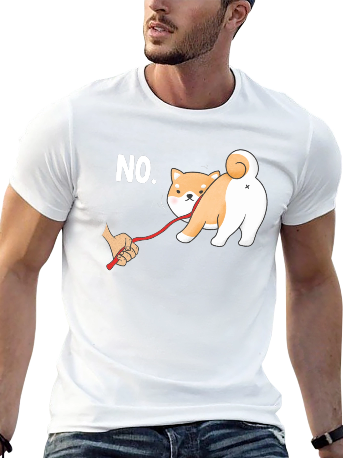 Funny Shiba Inu No Dog T-Shirt