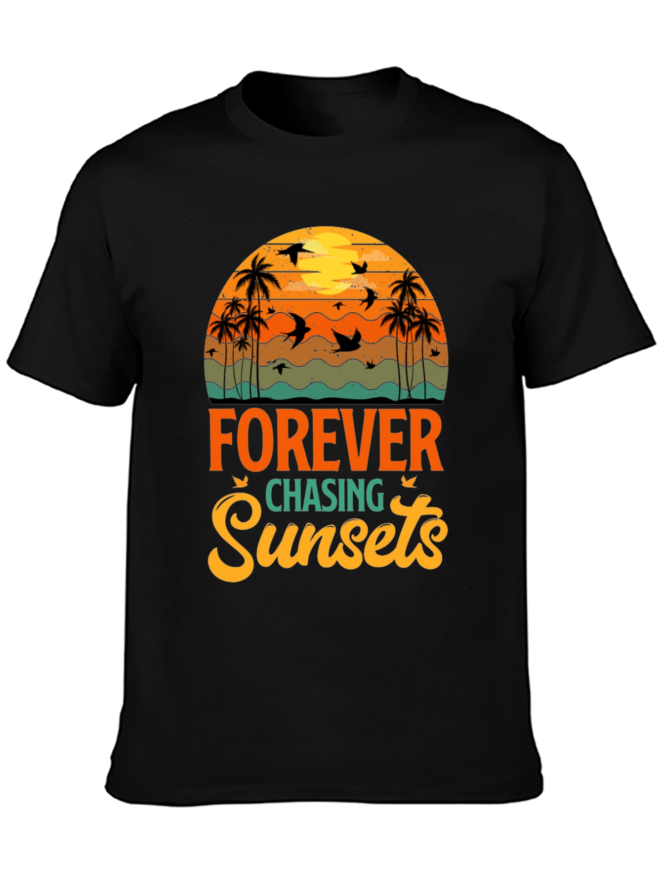 Forever Chasing Sunsets Graphic Tee