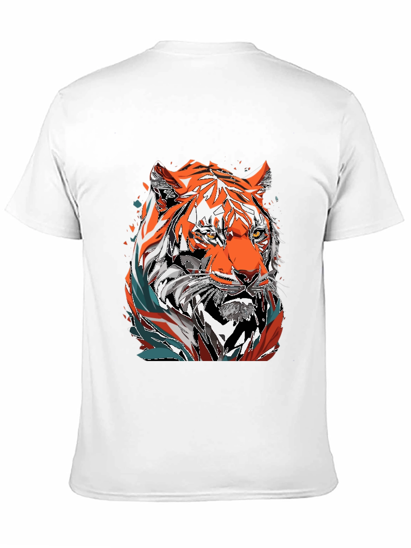 Tiger Graphic Tee - Mens Black T-Shirt