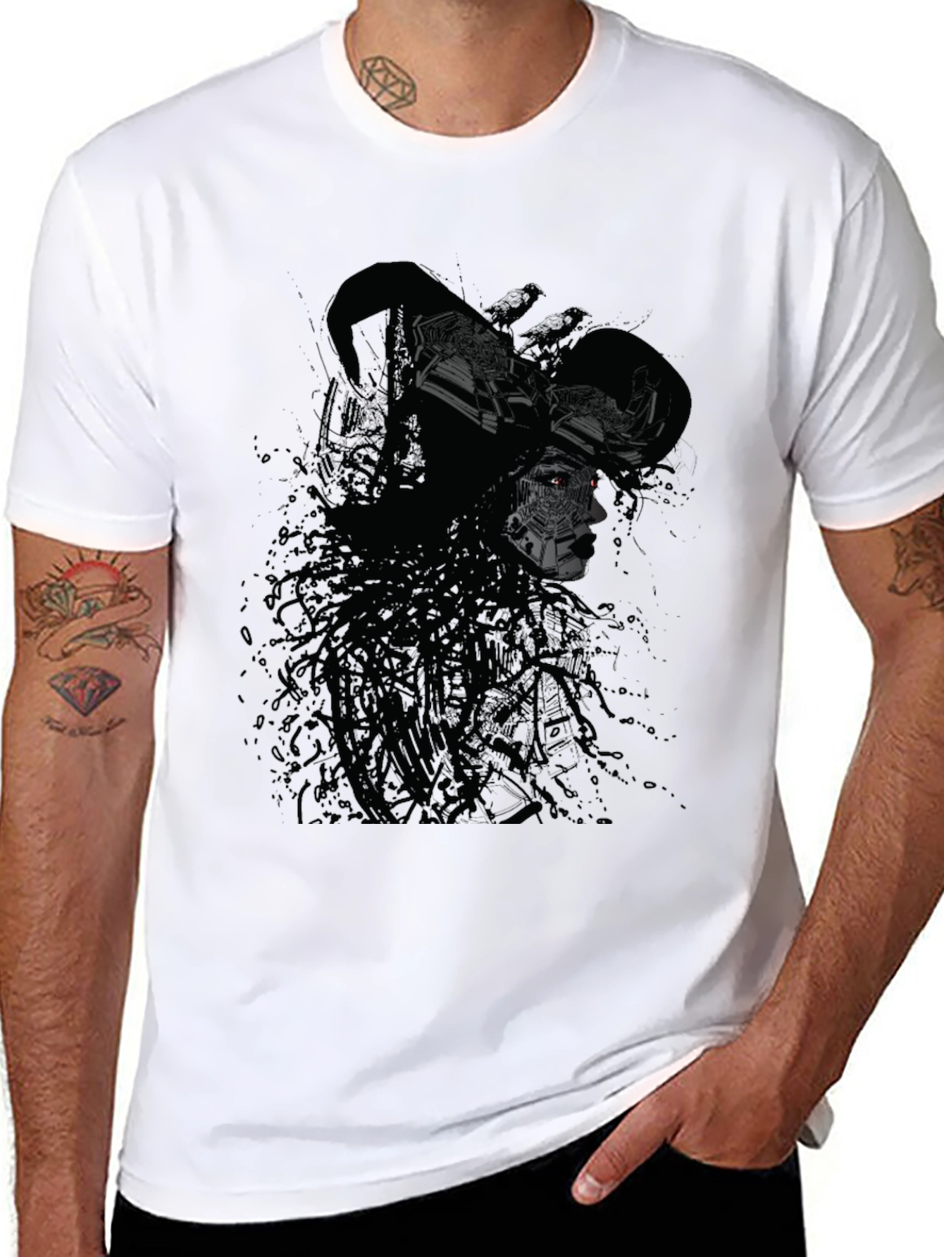 Dark Ape Graphic Tee - Mens Black T-Shirt