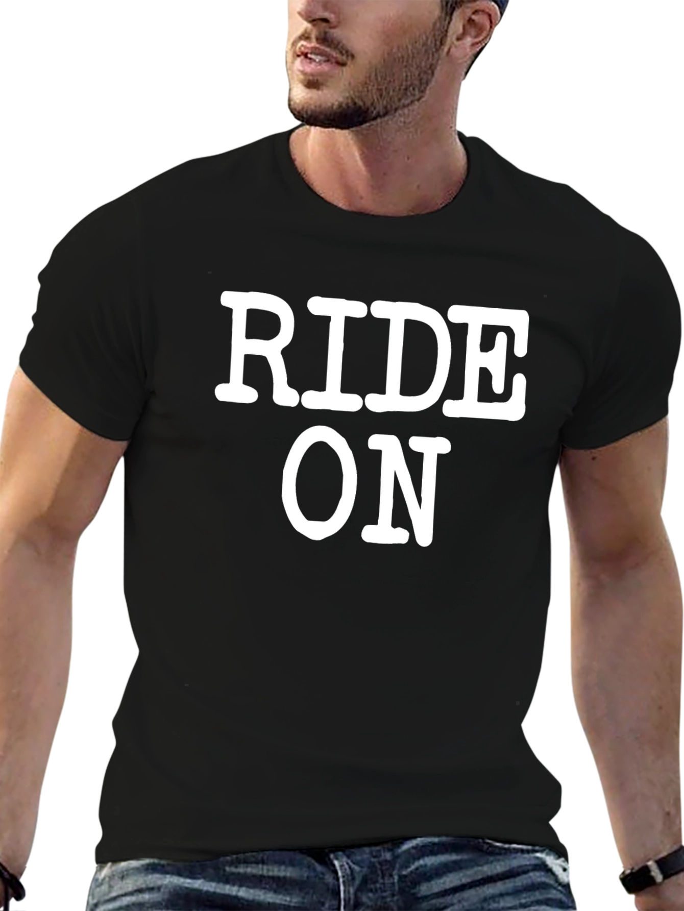 Ride On Graphic Tee - Bold Statement T-Shirt