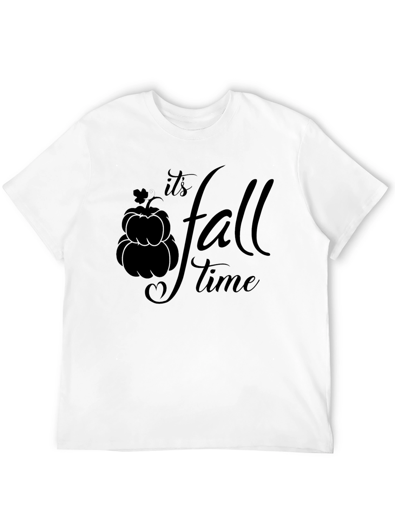 Its Fall Time Graphic Tee - Autumn Shirt