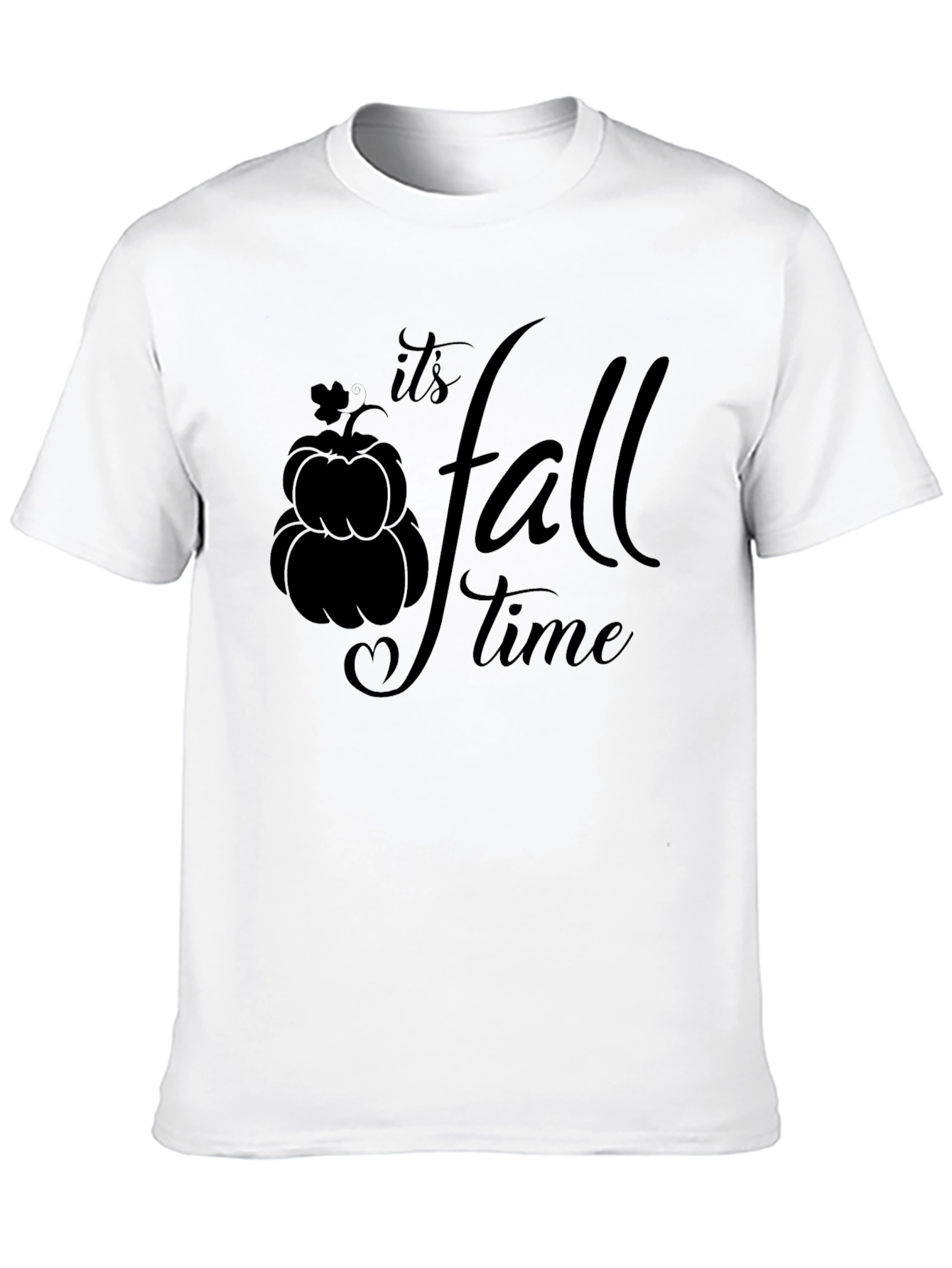 Its Fall Time Graphic Tee - Autumn Shirt