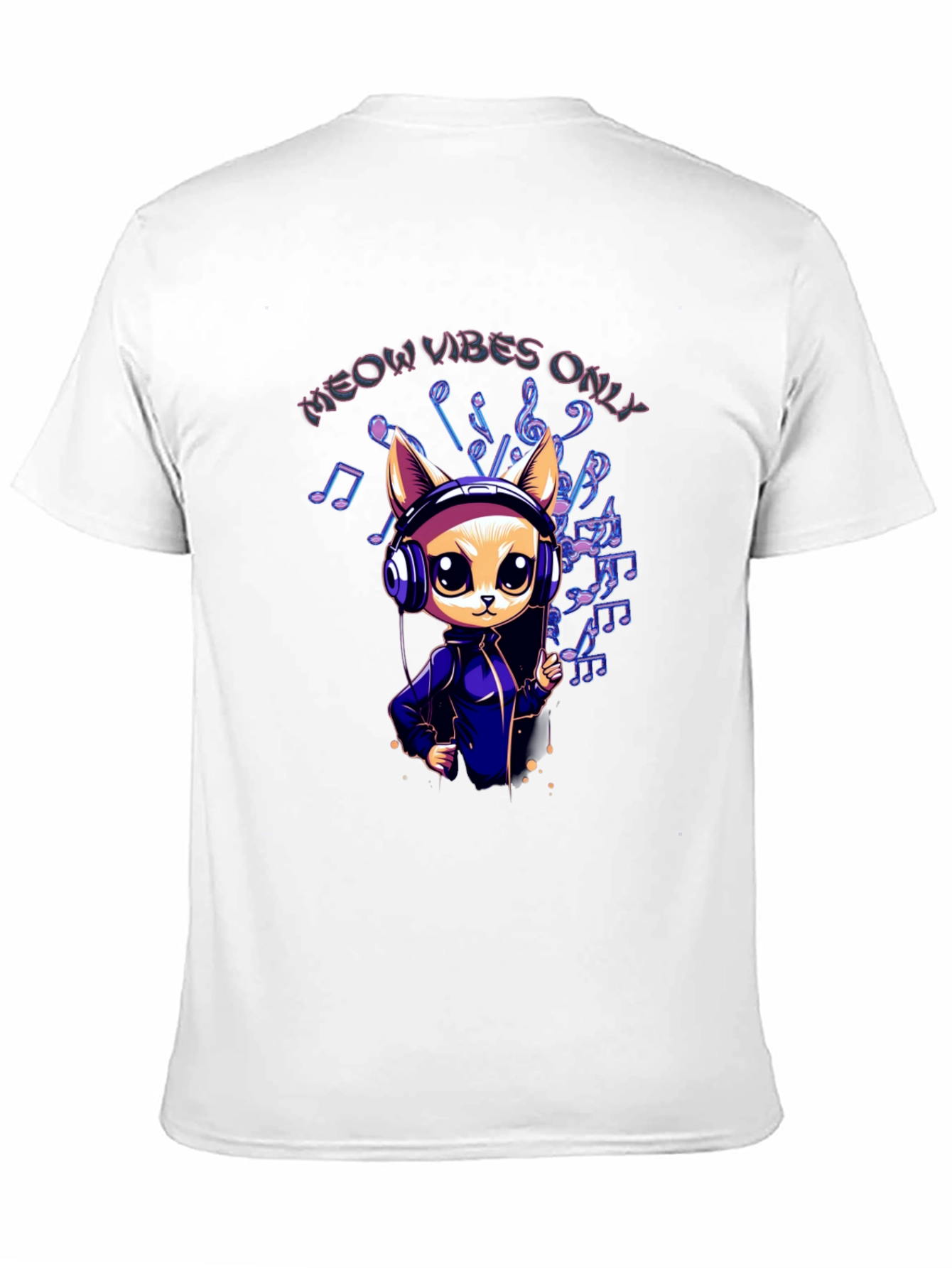 Meow Vibes Only Graphic Tee