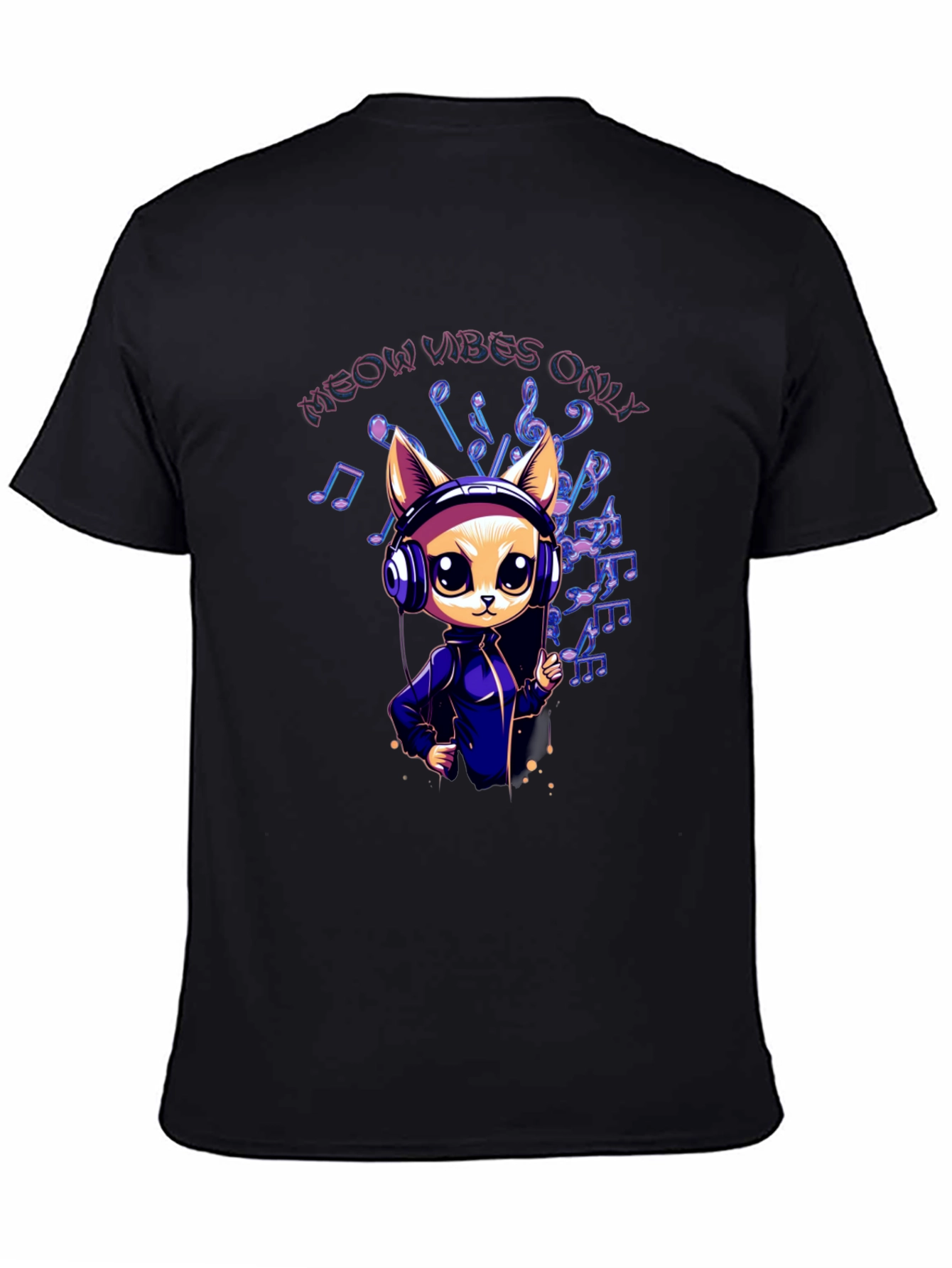 Meow Vibes Only Graphic Tee