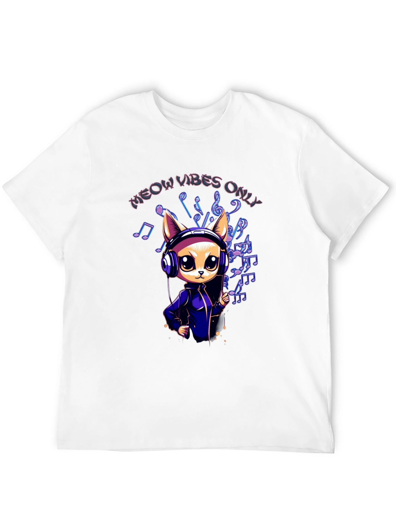 Meow Vibes Only Graphic Tee