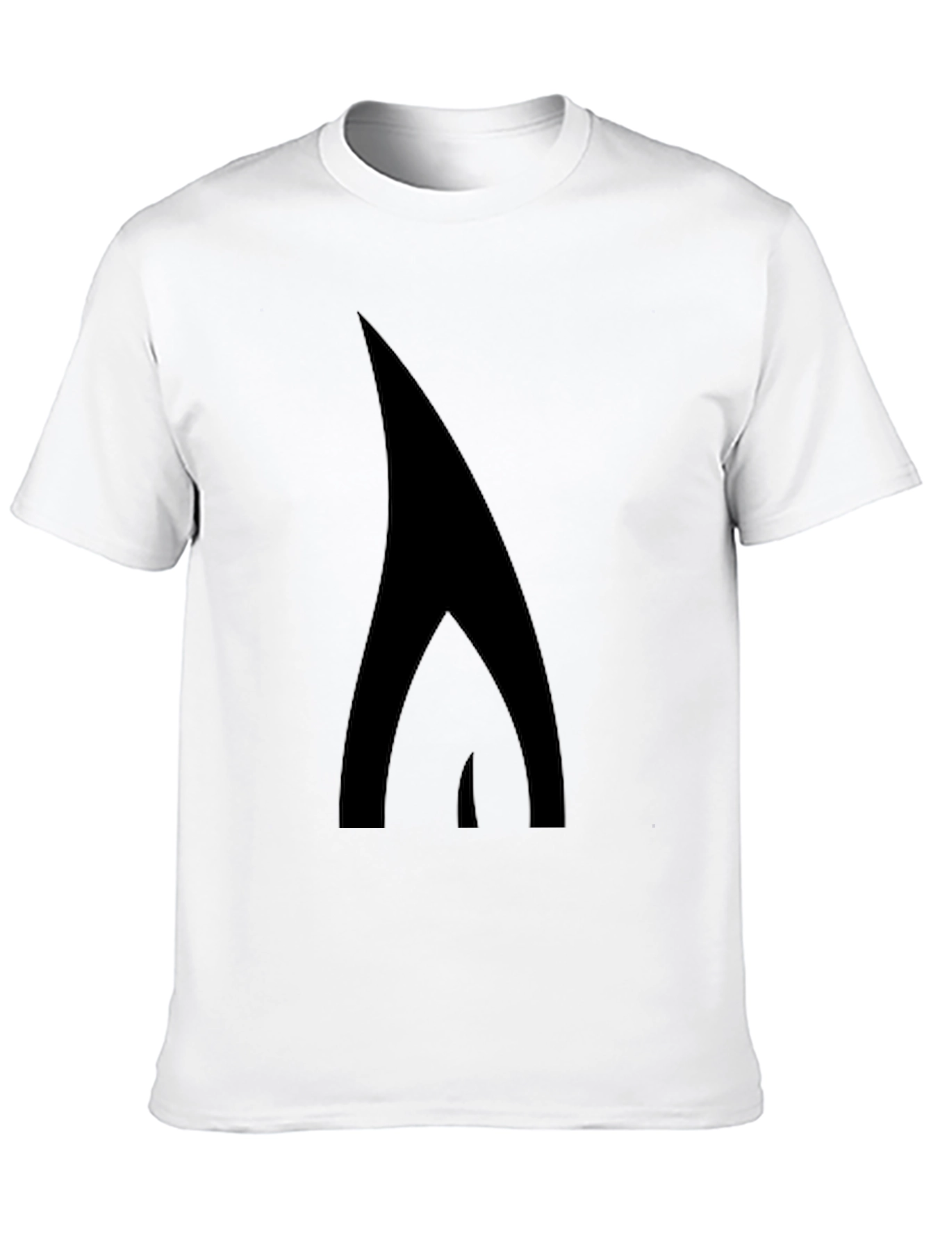 Stylish Black Graphic Tee - Modern Design