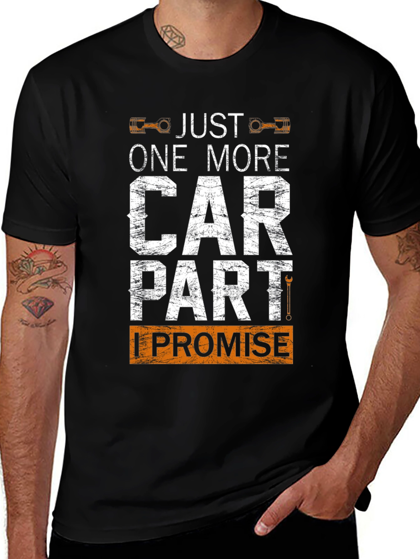 Just One More Car Part Graphic T-Shirt