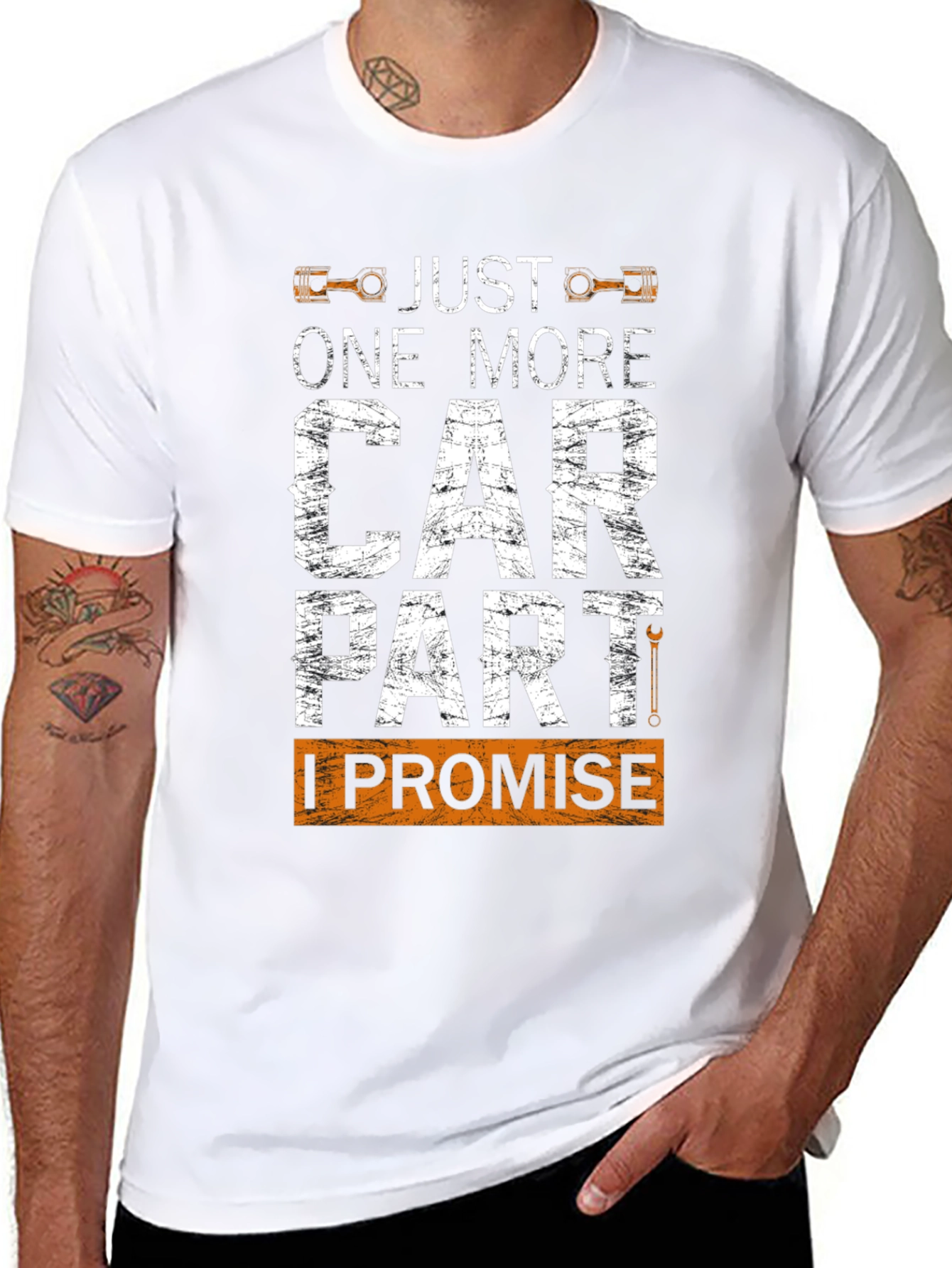 Just One More Car Part Graphic T-Shirt