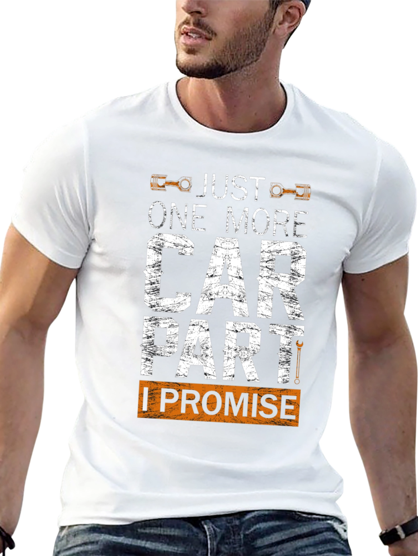 Just One More Car Part Graphic T-Shirt