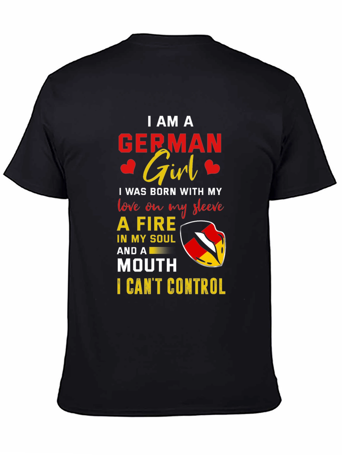 German Girl T-Shirt - I Am A German Girl