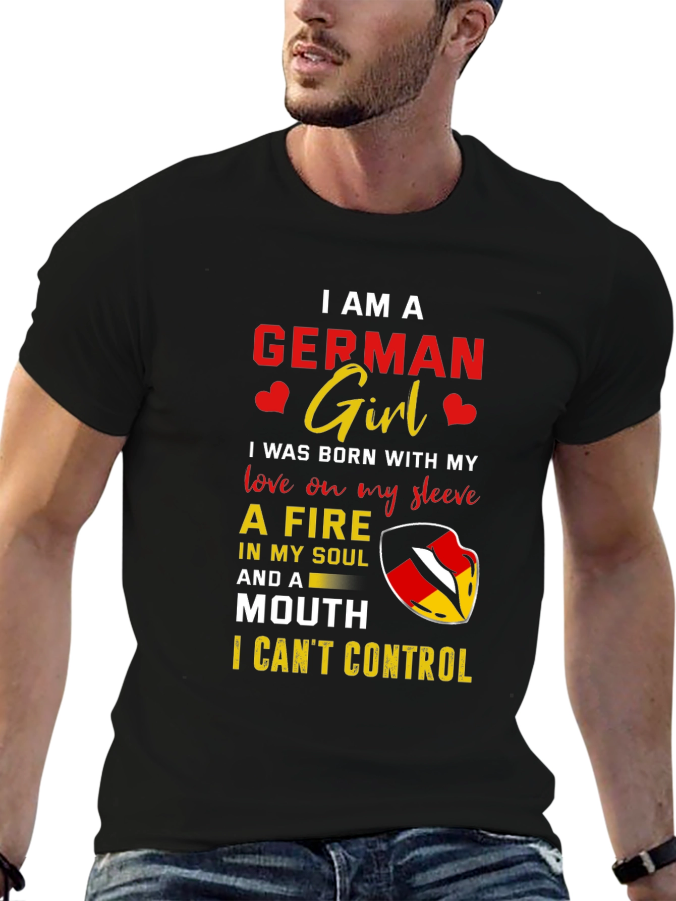 German Girl T-Shirt - I Am A German Girl