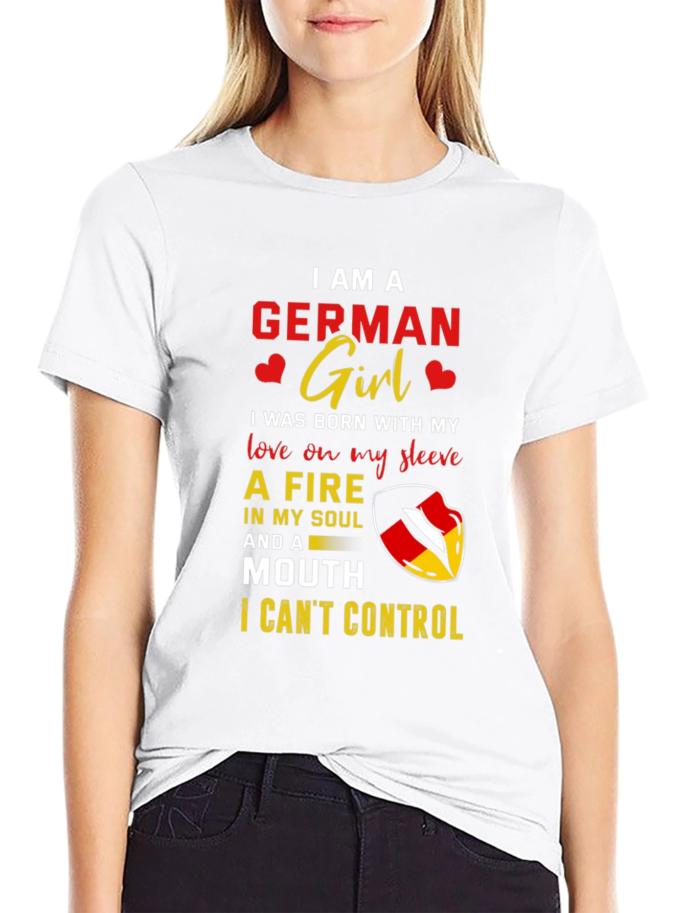 German Girl T-Shirt - I Am A German Girl