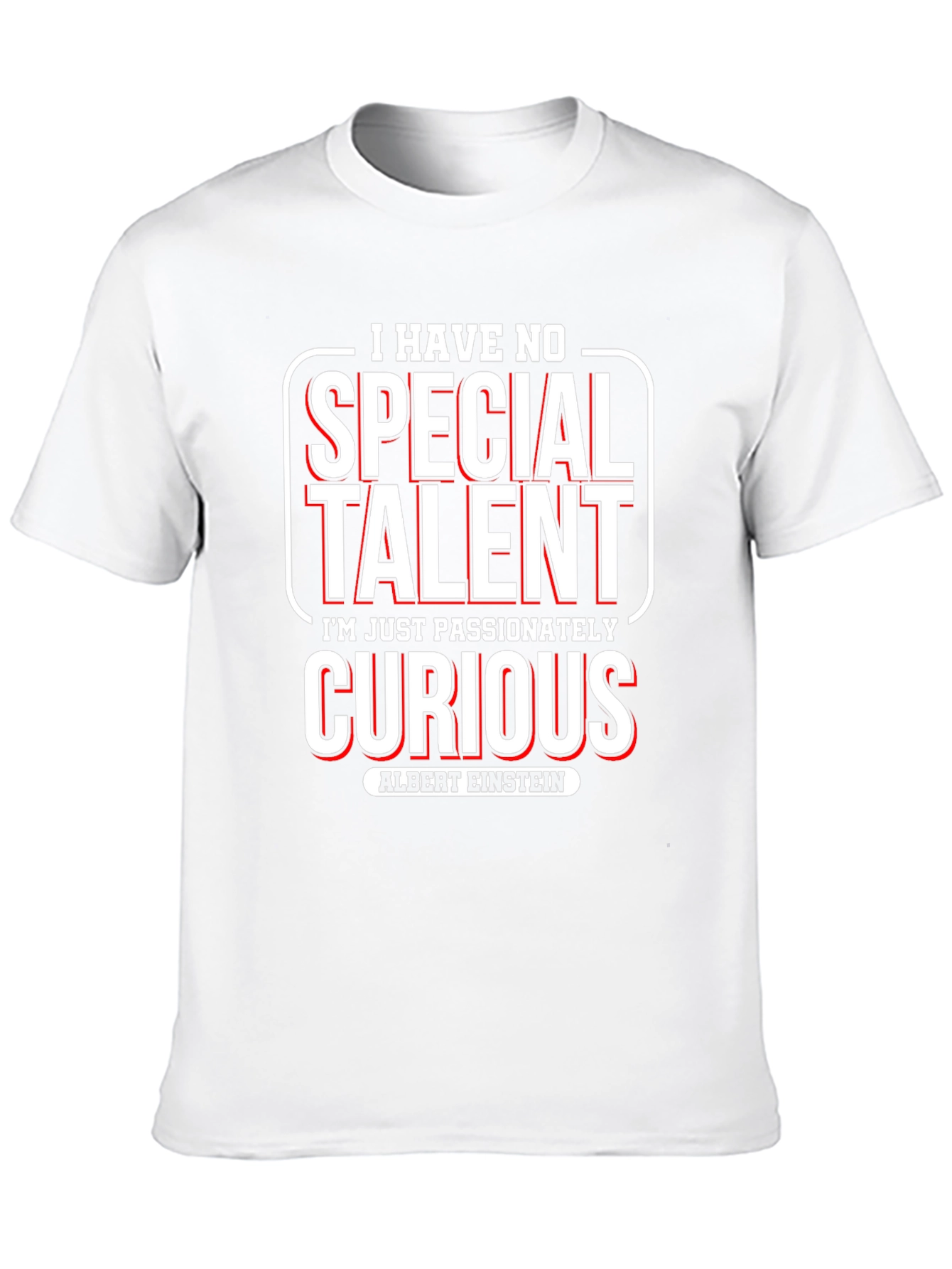 Curious Albert Einstein T-Shirt