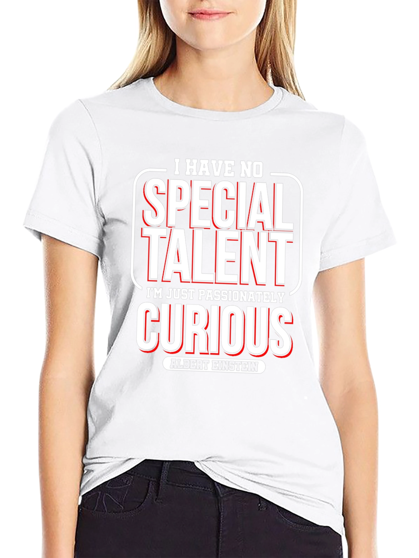Curious Albert Einstein T-Shirt