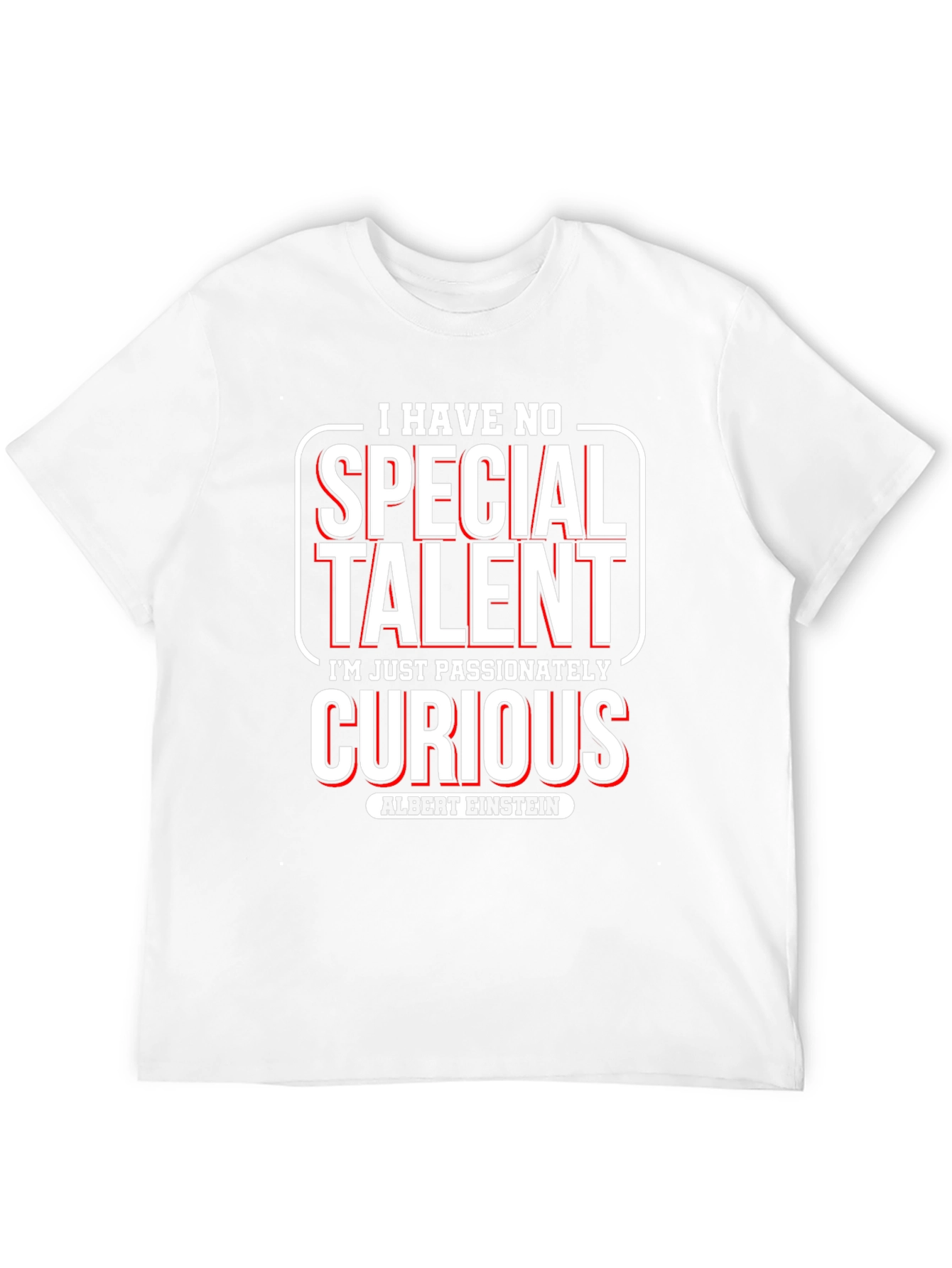 Curious Albert Einstein T-Shirt