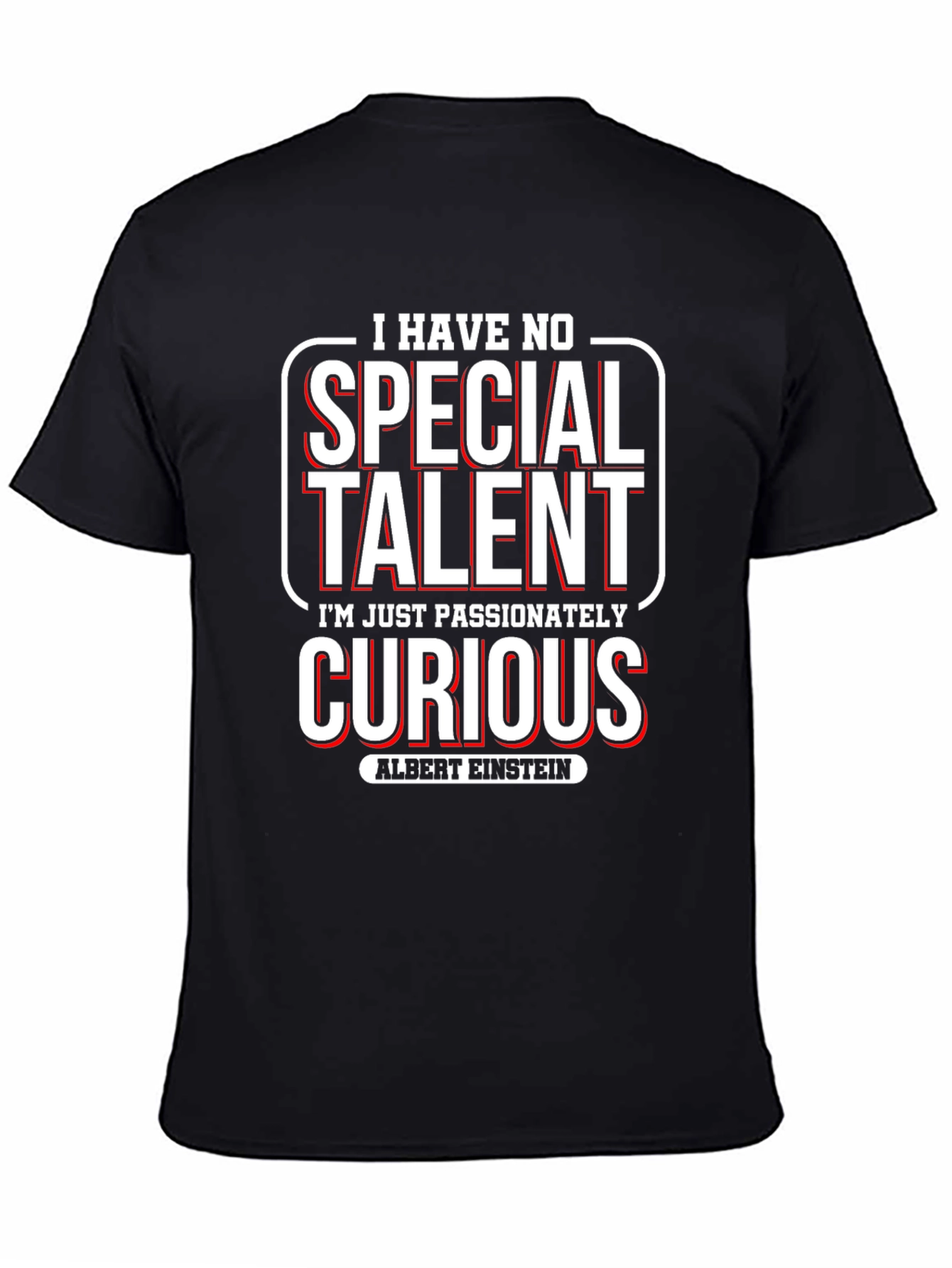 Curious Albert Einstein T-Shirt