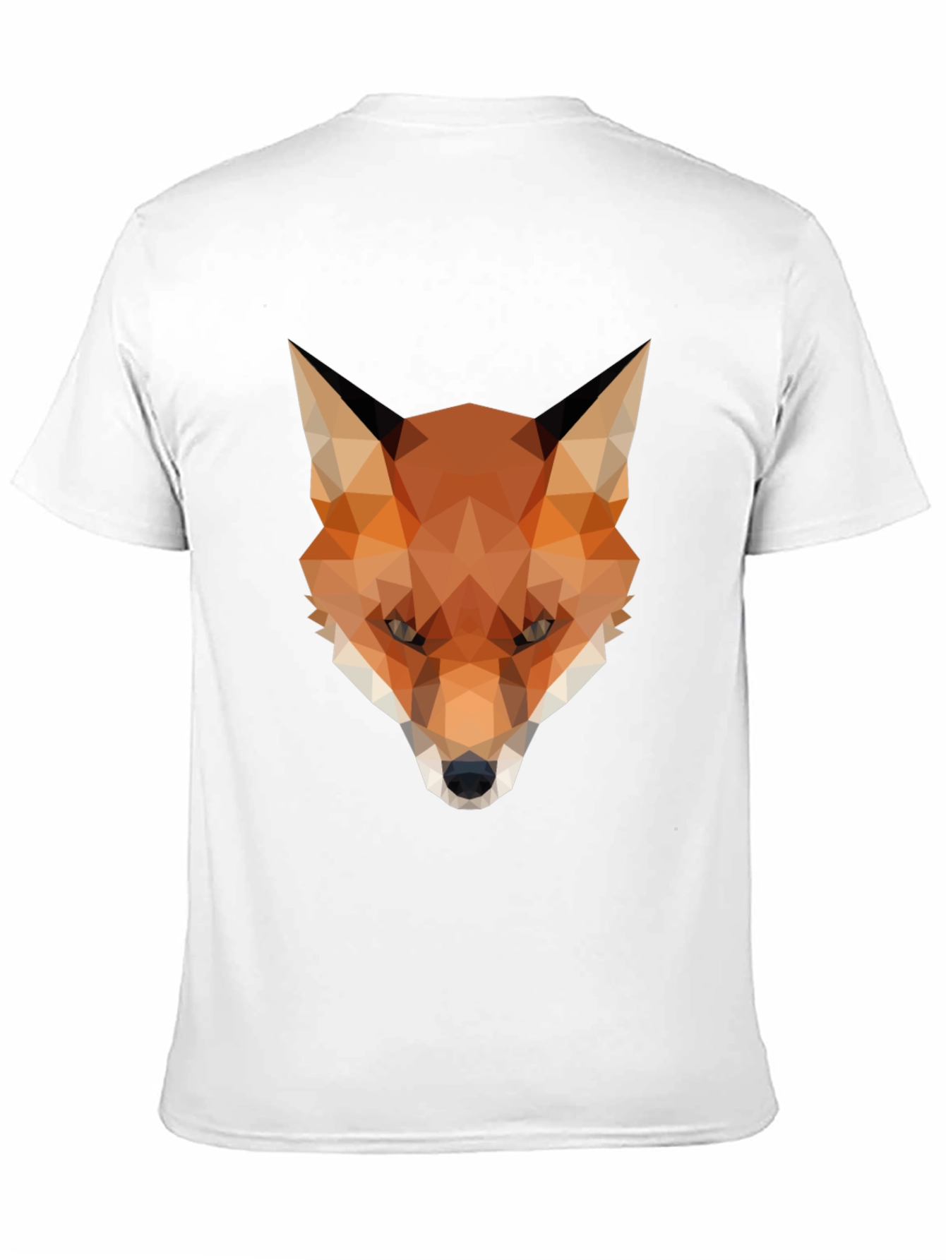 Geometric Fox T-Shirt - Modern Graphic Tee