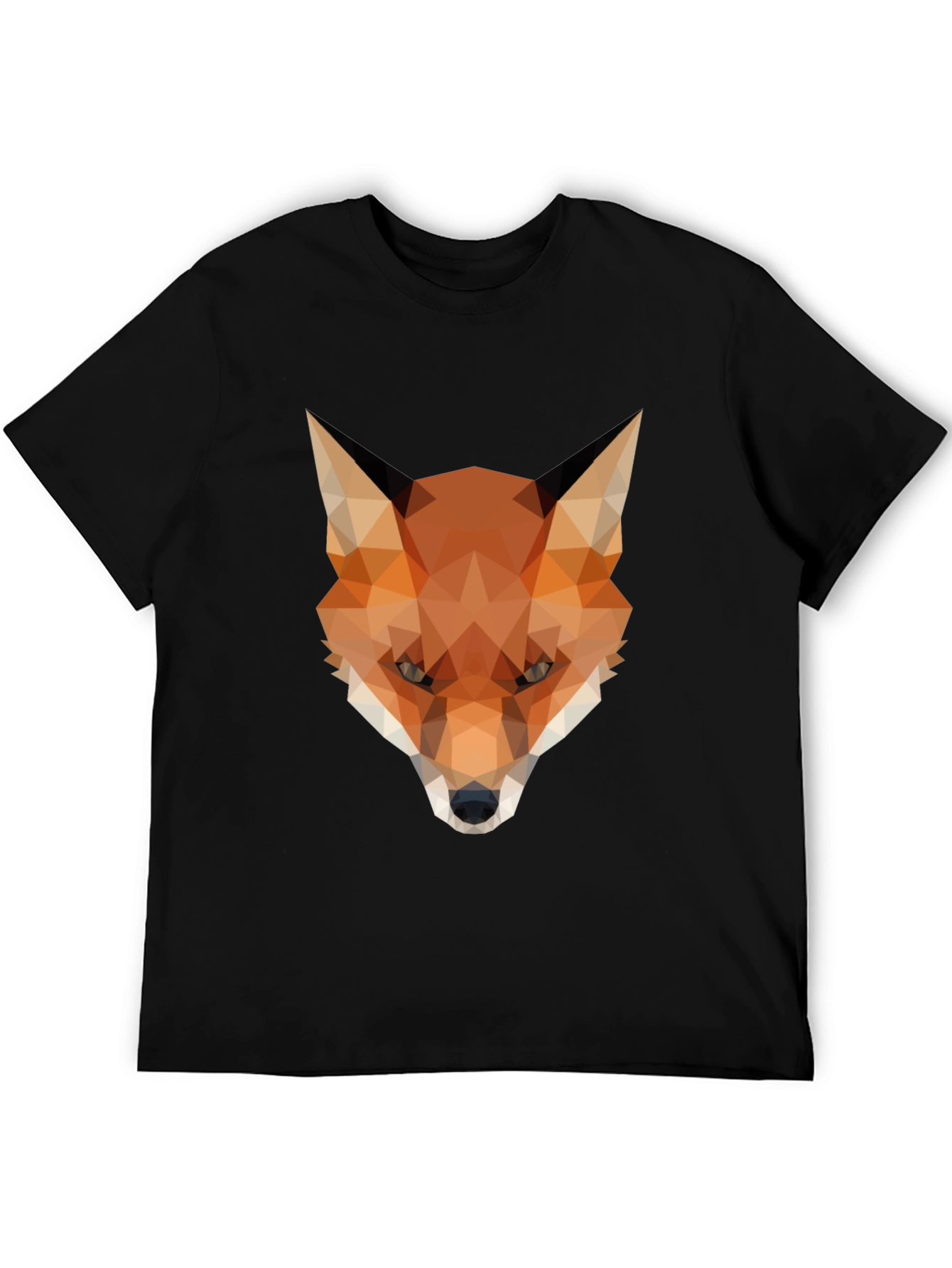 Geometric Fox T-Shirt - Modern Graphic Tee