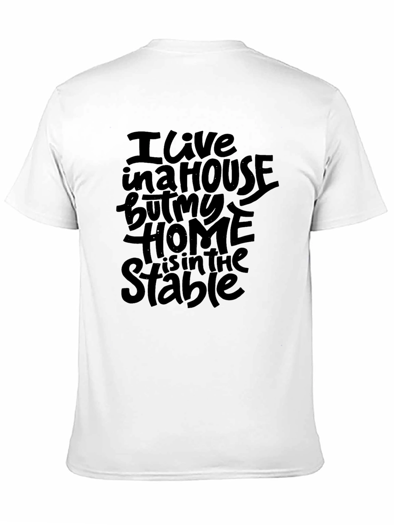 Stable Home Black T-Shirt