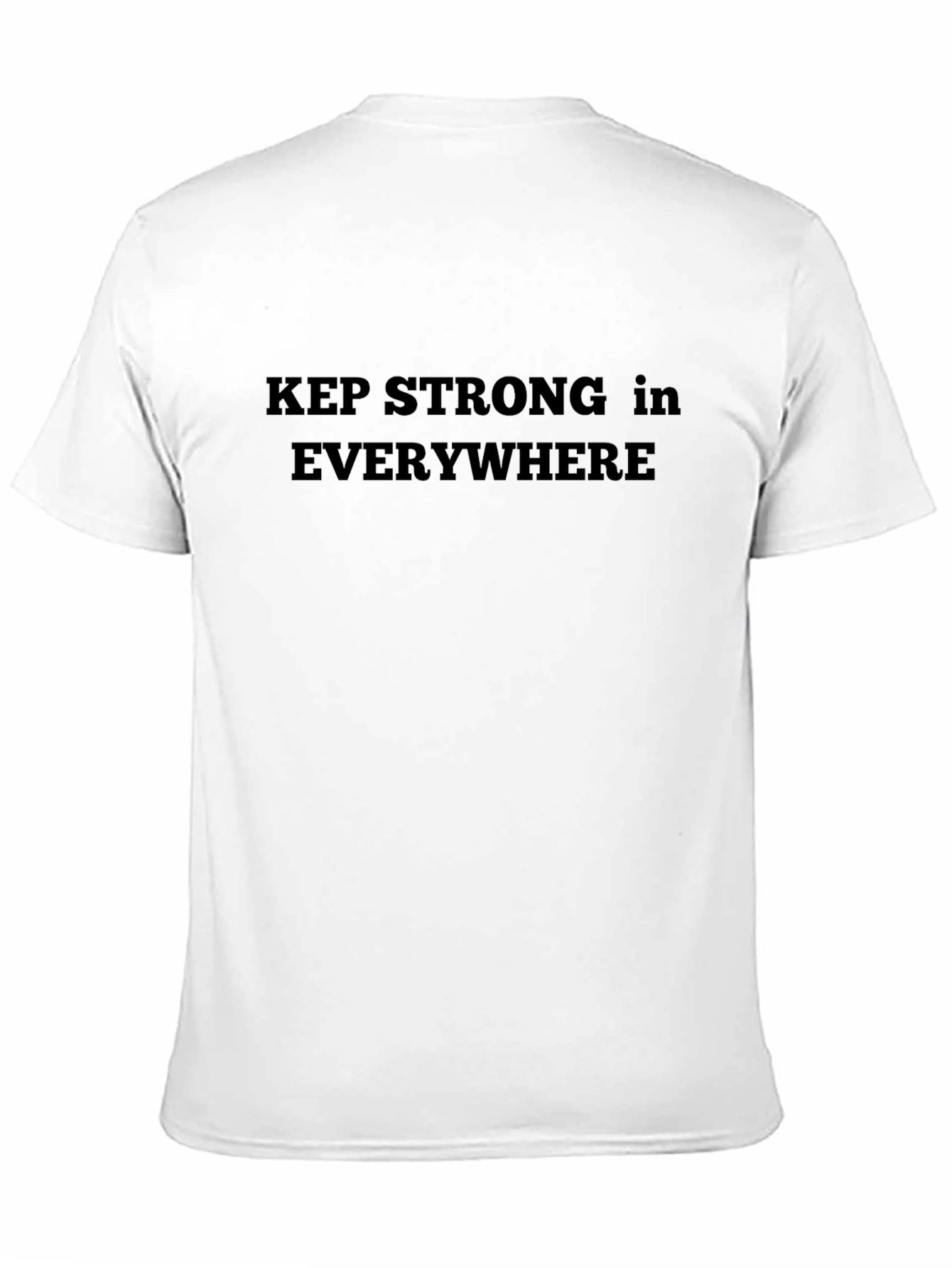 Kip Strong in Everywhere Black T-Shirt