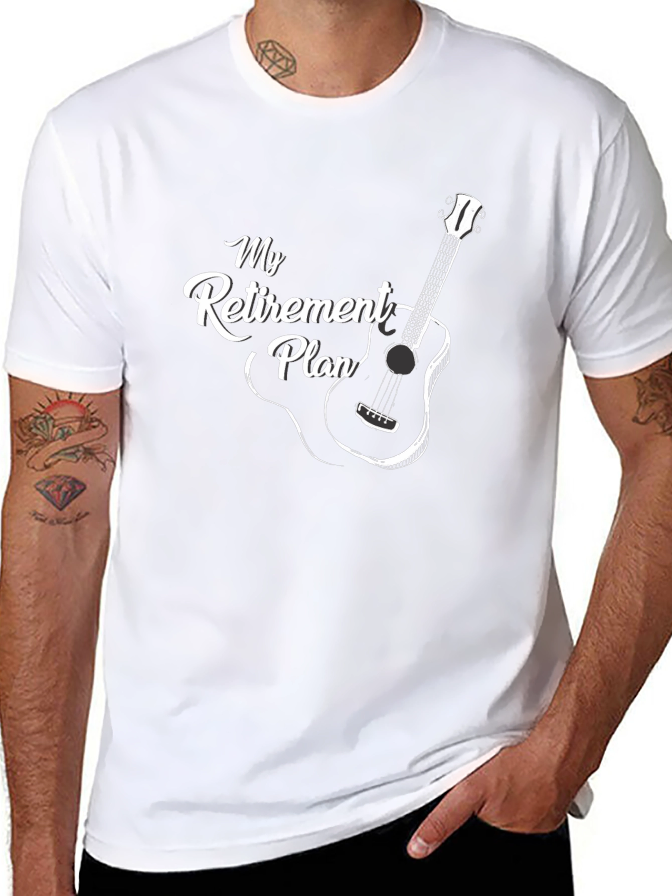 My Retirement Plan Guitar T-Shirt